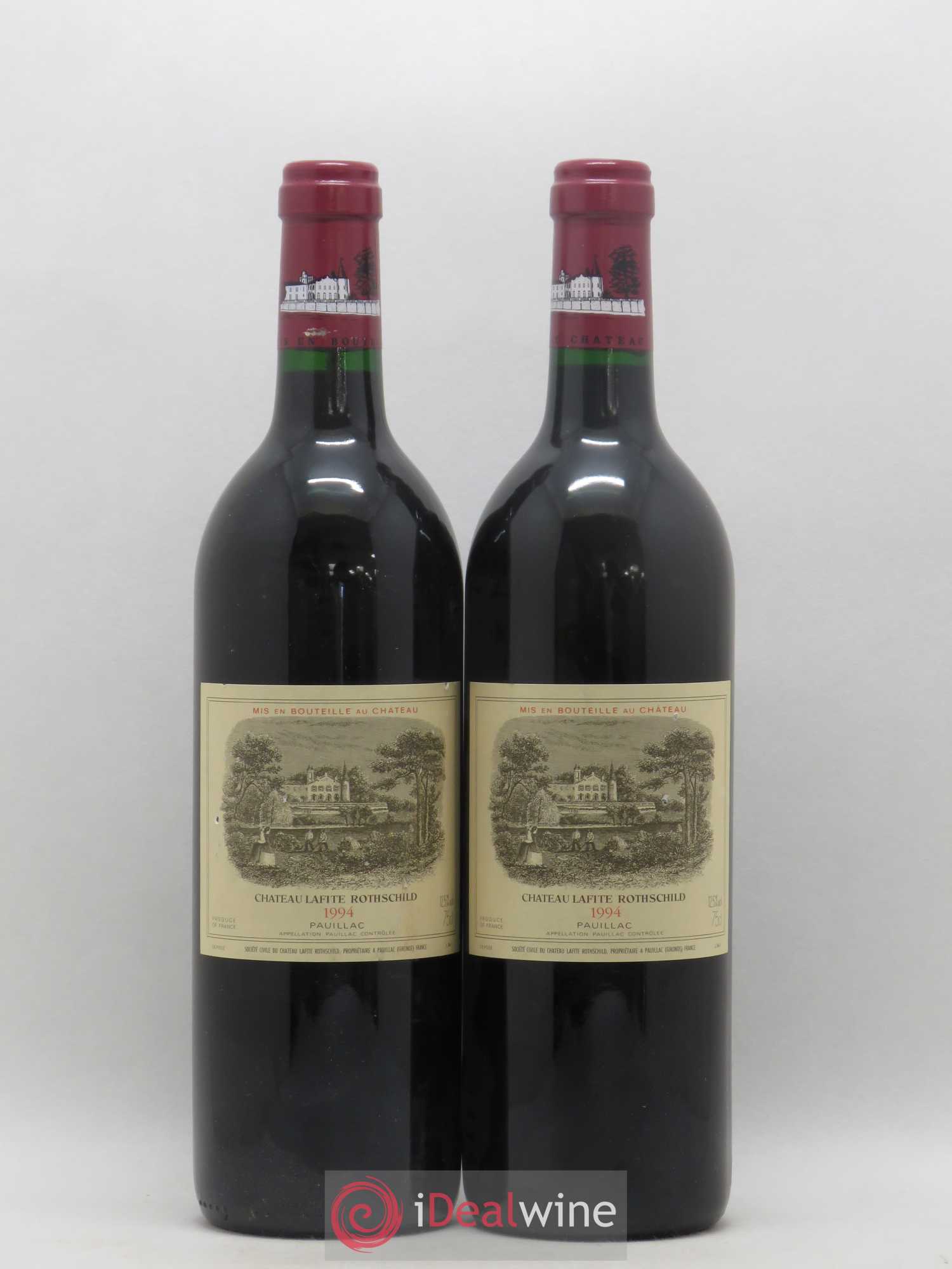 Château Lafite Rothschild 1er Grand Cru Classé 1994 - Lot de 2 bouteilles - 0