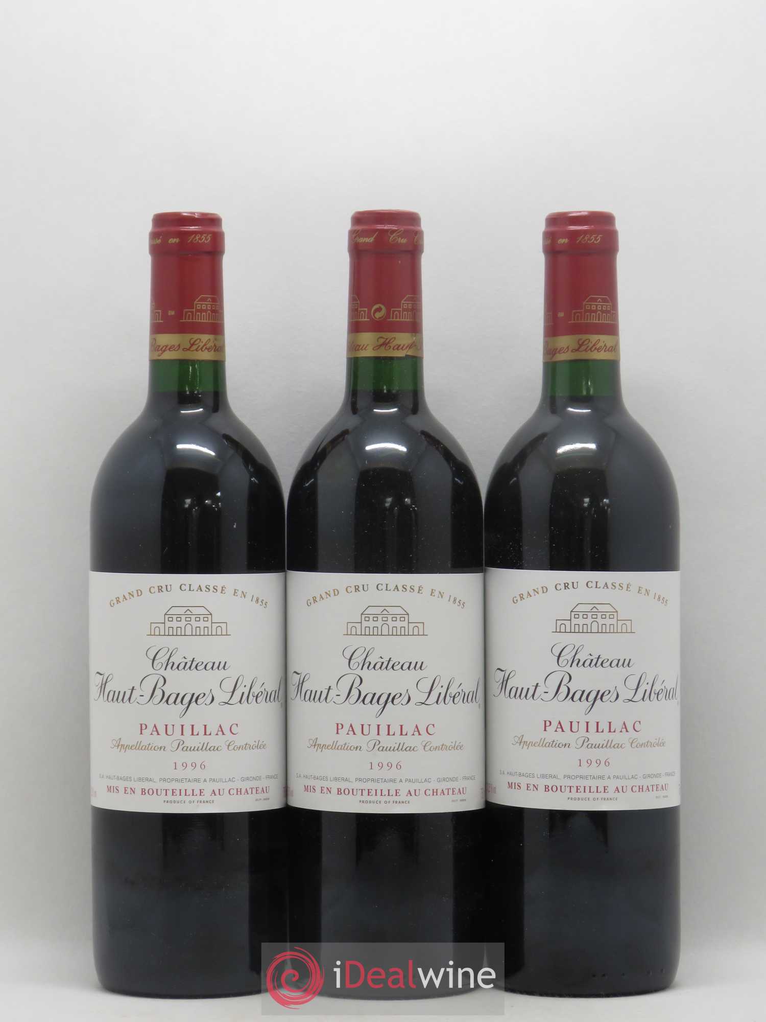 Château Haut Bages Libéral 5ème Grand Cru Classé 1996 - Lotto di 12 bottiglie - 2