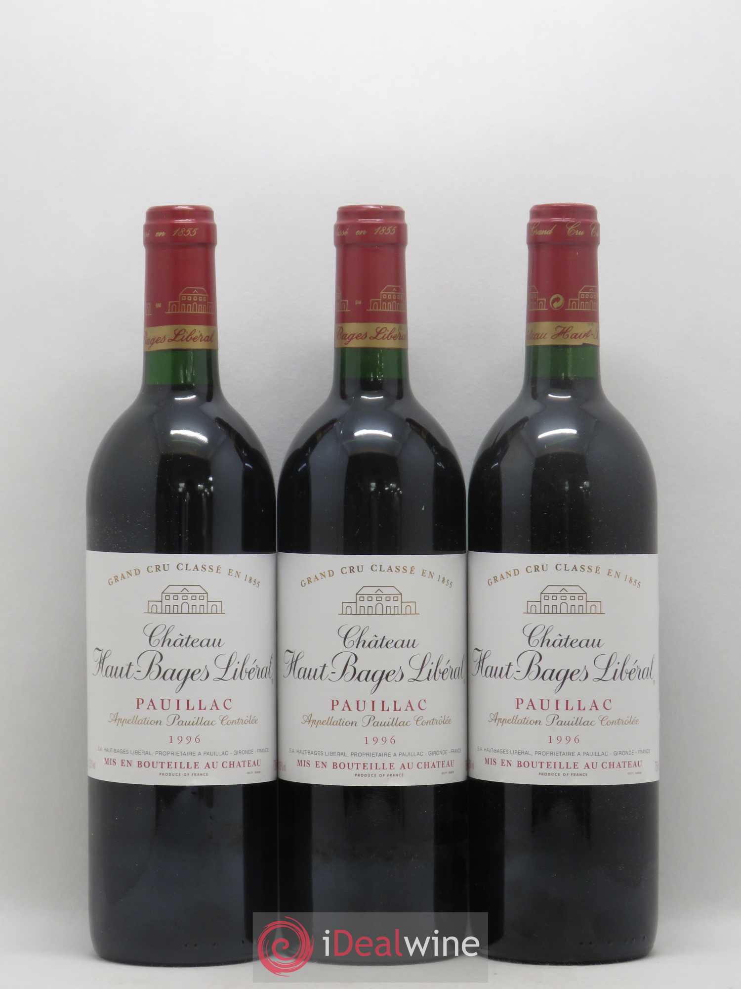 Château Haut Bages Libéral 5ème Grand Cru Classé 1996 - Lotto di 12 bottiglie - 4
