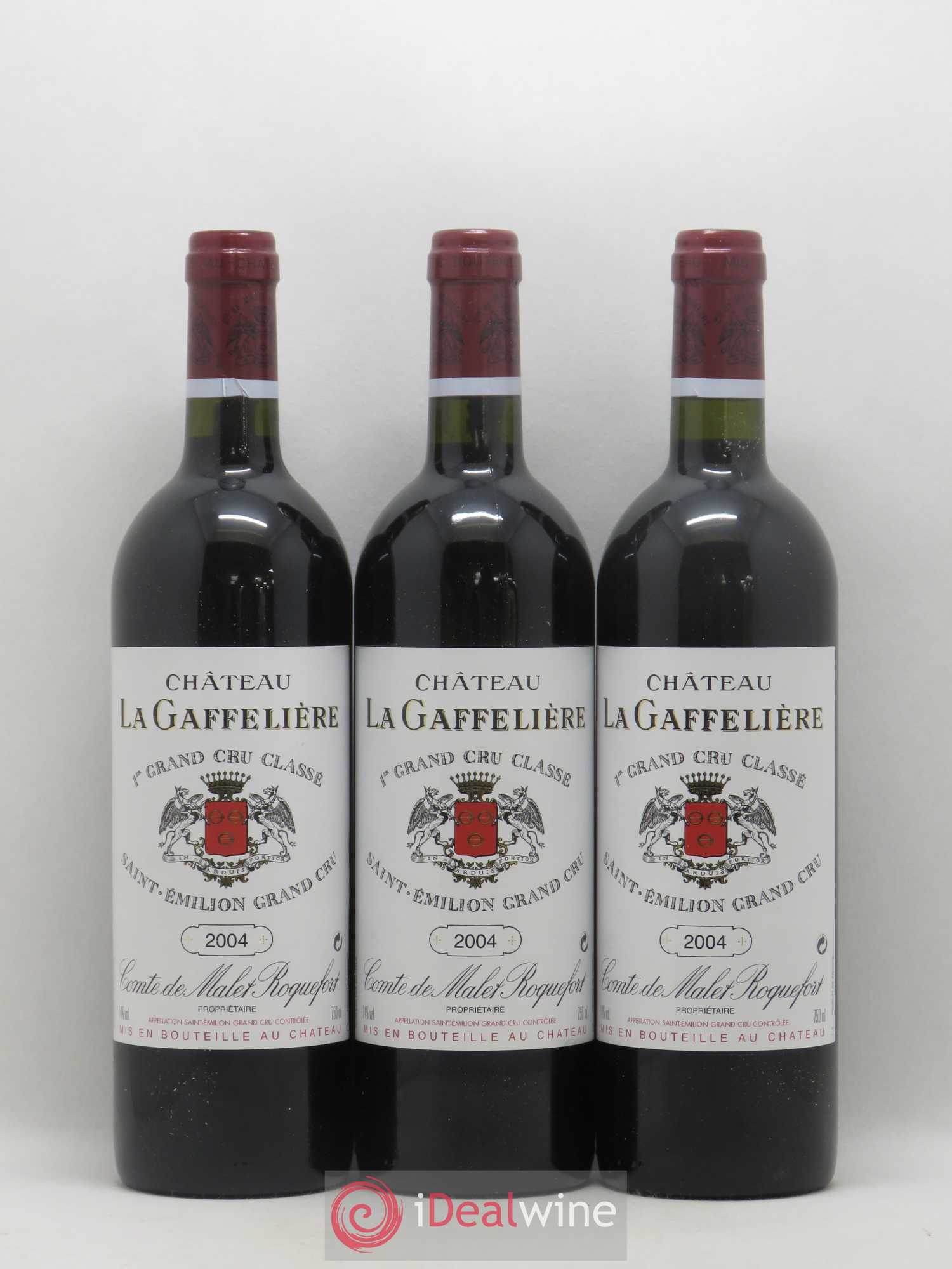Château la Gaffelière 1er Grand Cru Classé B 2004 - Lot de 12 bouteilles - 1