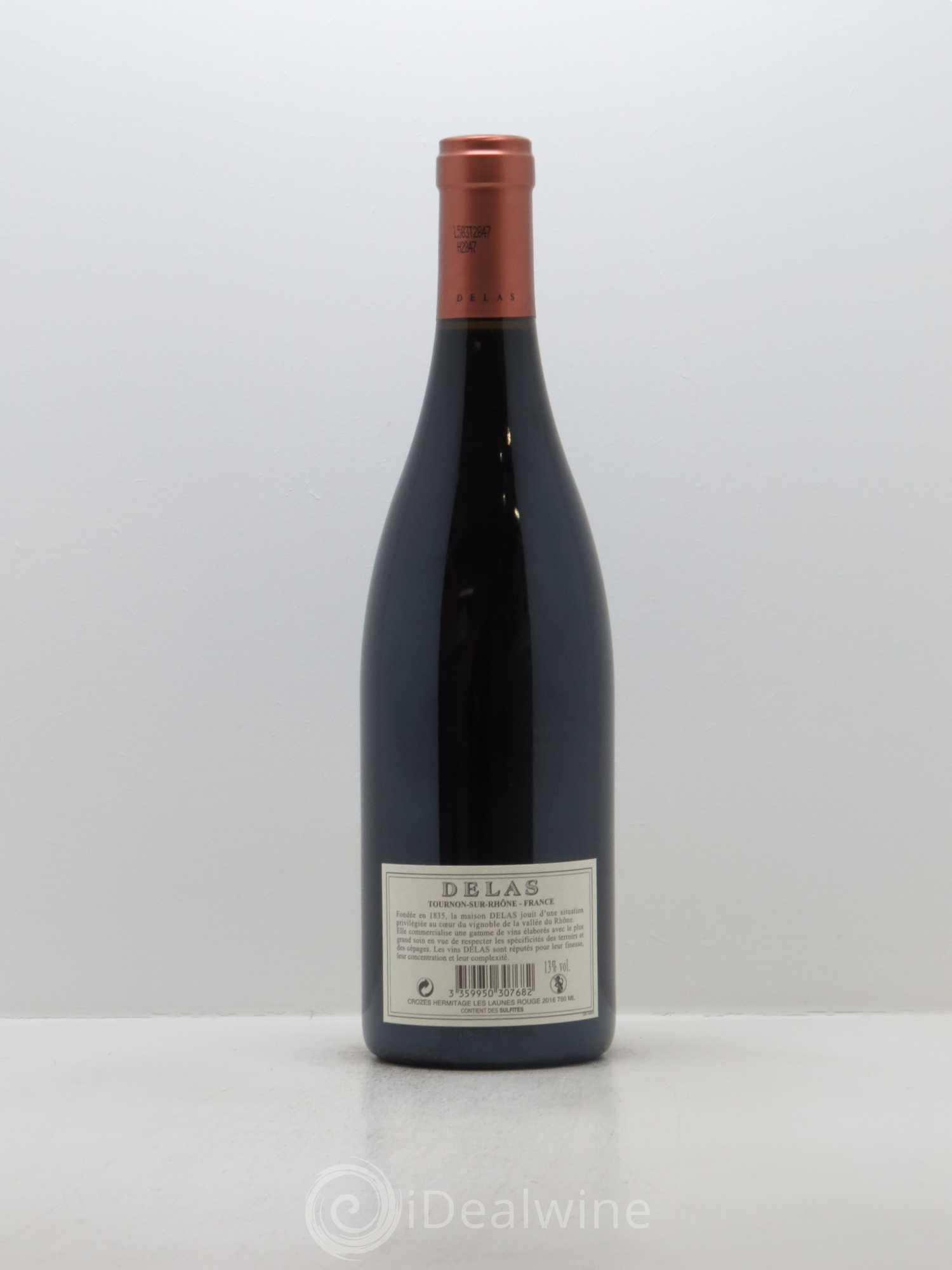 Crozes-Hermitage Les Launes Delas Frères 2016 - Lot de 1 bouteille - 1
