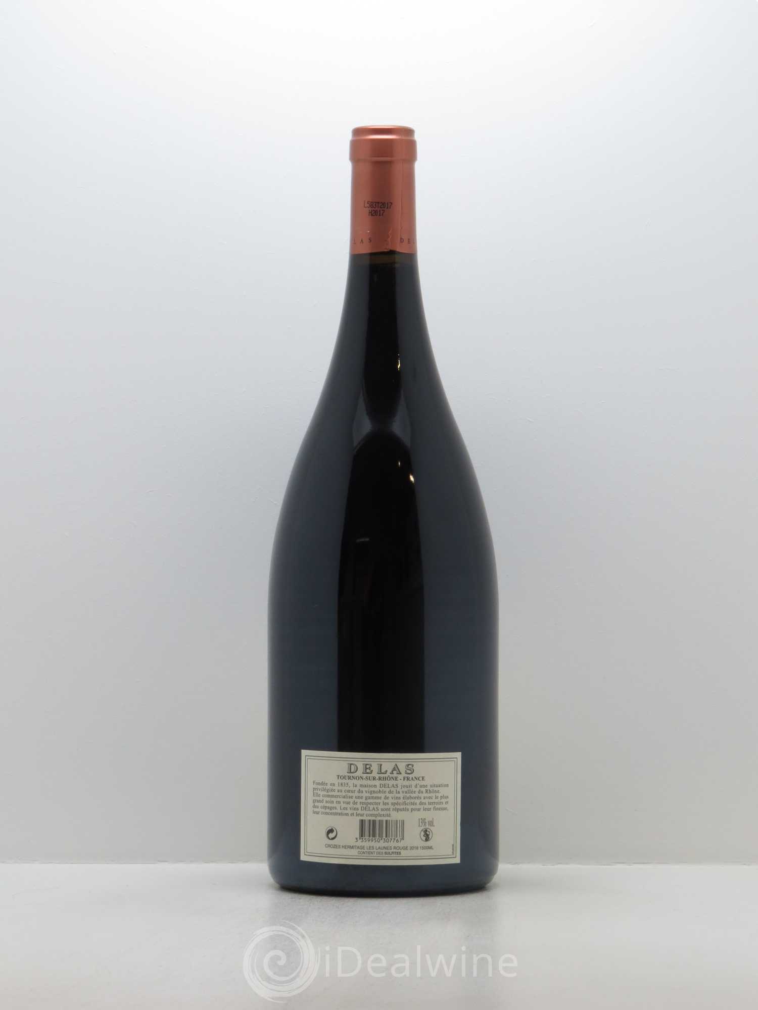 Crozes-Hermitage Les Launes Delas Frères 2016 - Lot de 1 magnum - 1
