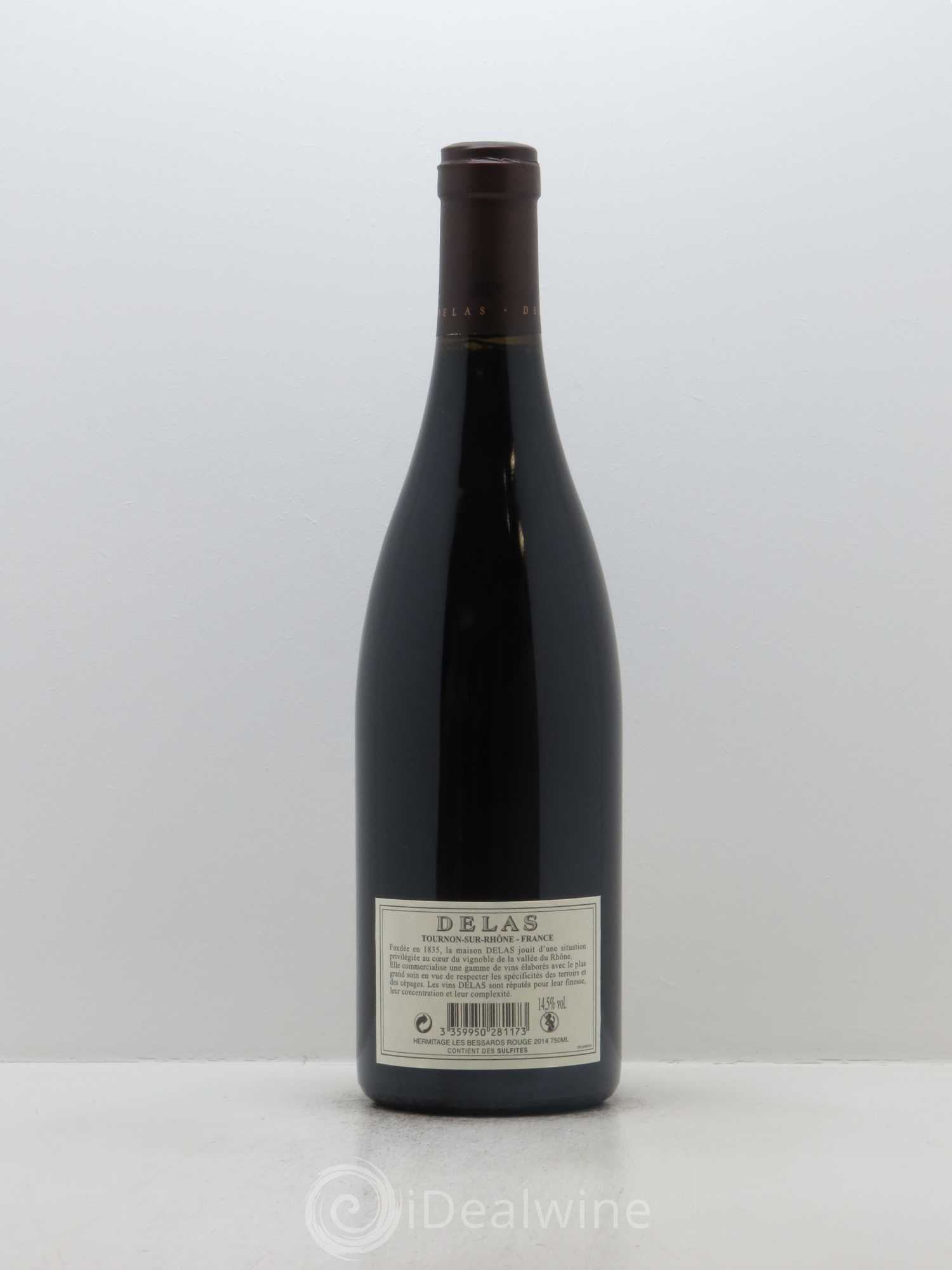 Hermitage Les Bessards Delas Frères 2014 - Lot de 1 bouteille - 1
