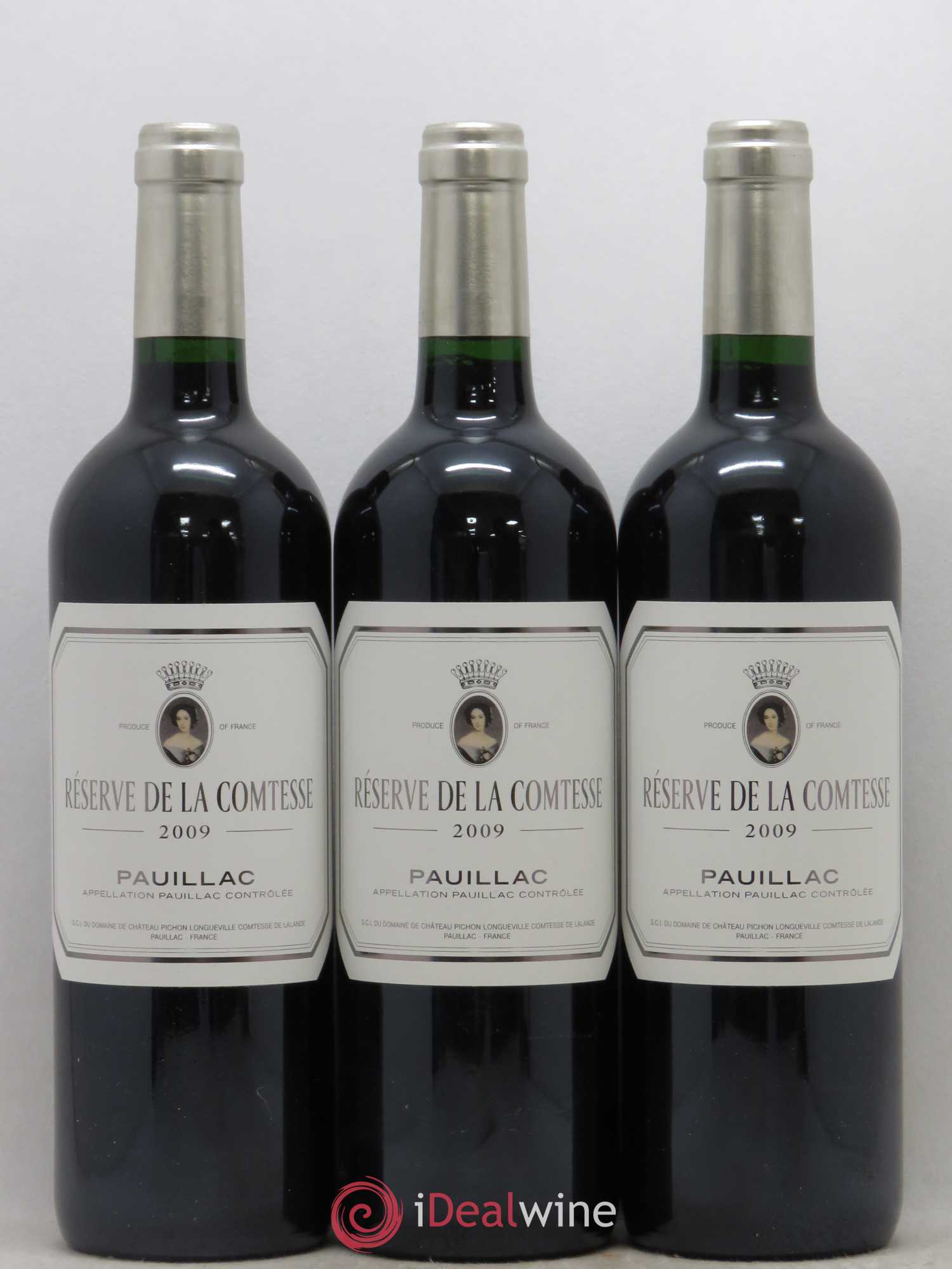 Réserve de la Comtesse Second Vin 2009 - Lot de 3 bouteilles - 0