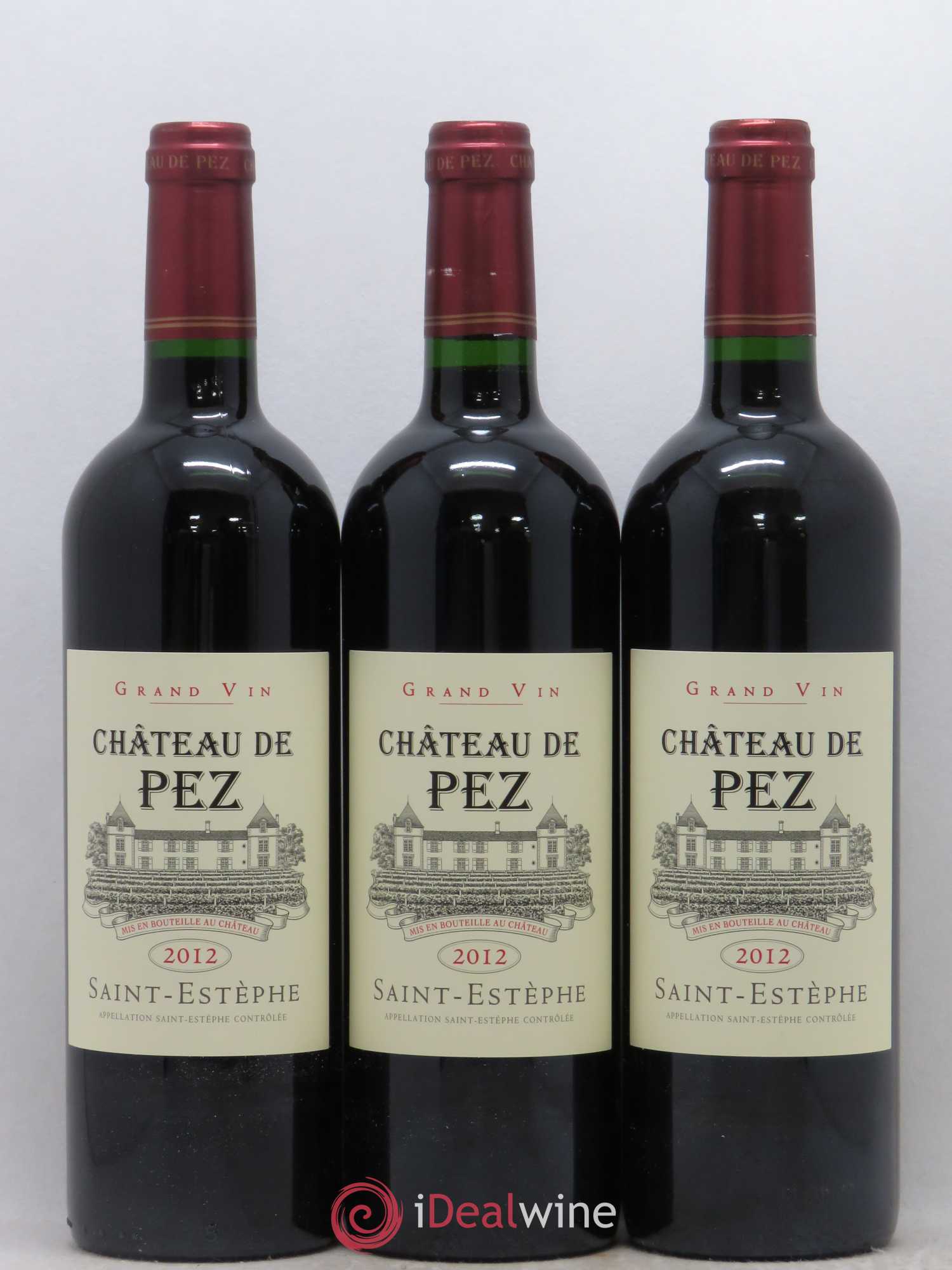 Château de Pez 2012 - Lot de 3 bouteilles - 0