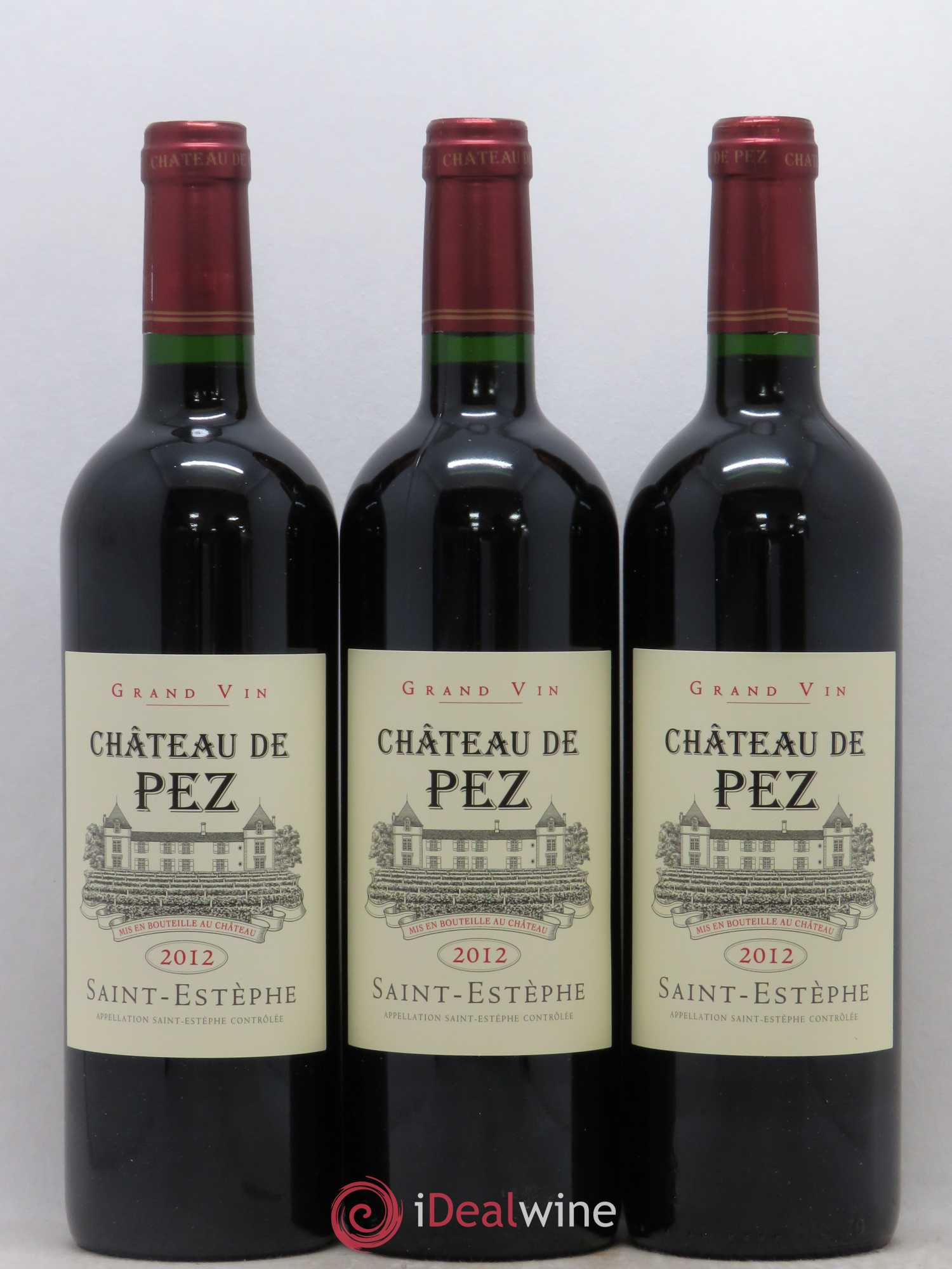 Château de Pez 2012 - Lot de 3 bouteilles - 0