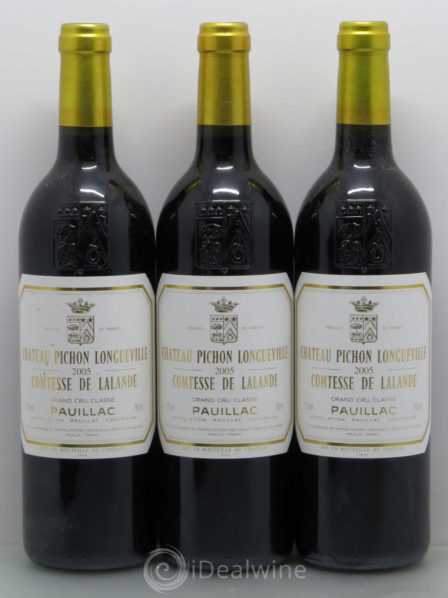 Château Pichon Longueville Comtesse de Lalande 2ème Grand Cru Classé 2005 - Lot de 6 bouteilles - 1