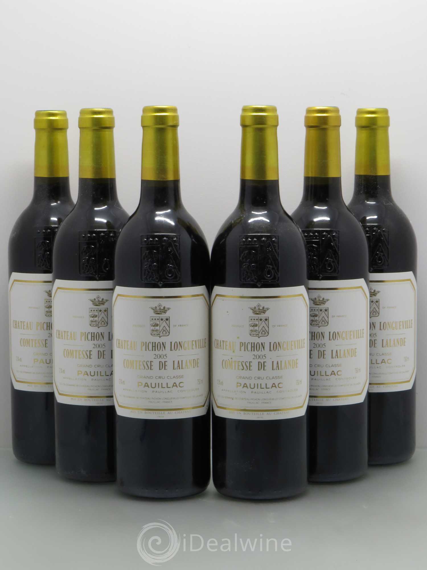 Château Pichon Longueville Comtesse de Lalande 2ème Grand Cru Classé 2005 - Lot de 6 bouteilles - 0