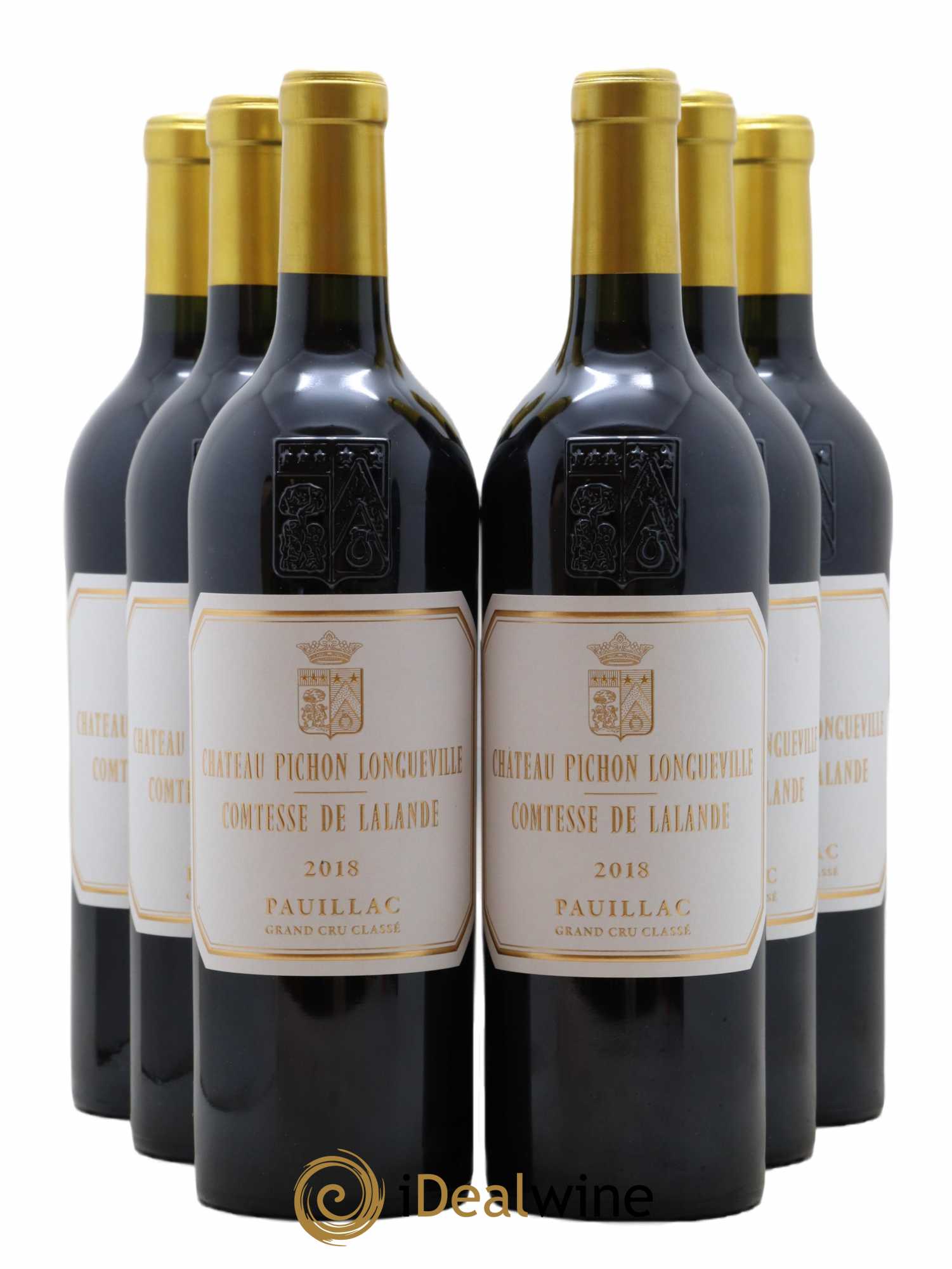 Château Pichon Longueville Comtesse de Lalande 2ème Grand Cru Classé 2018 - Lot de 6 bouteilles - 0