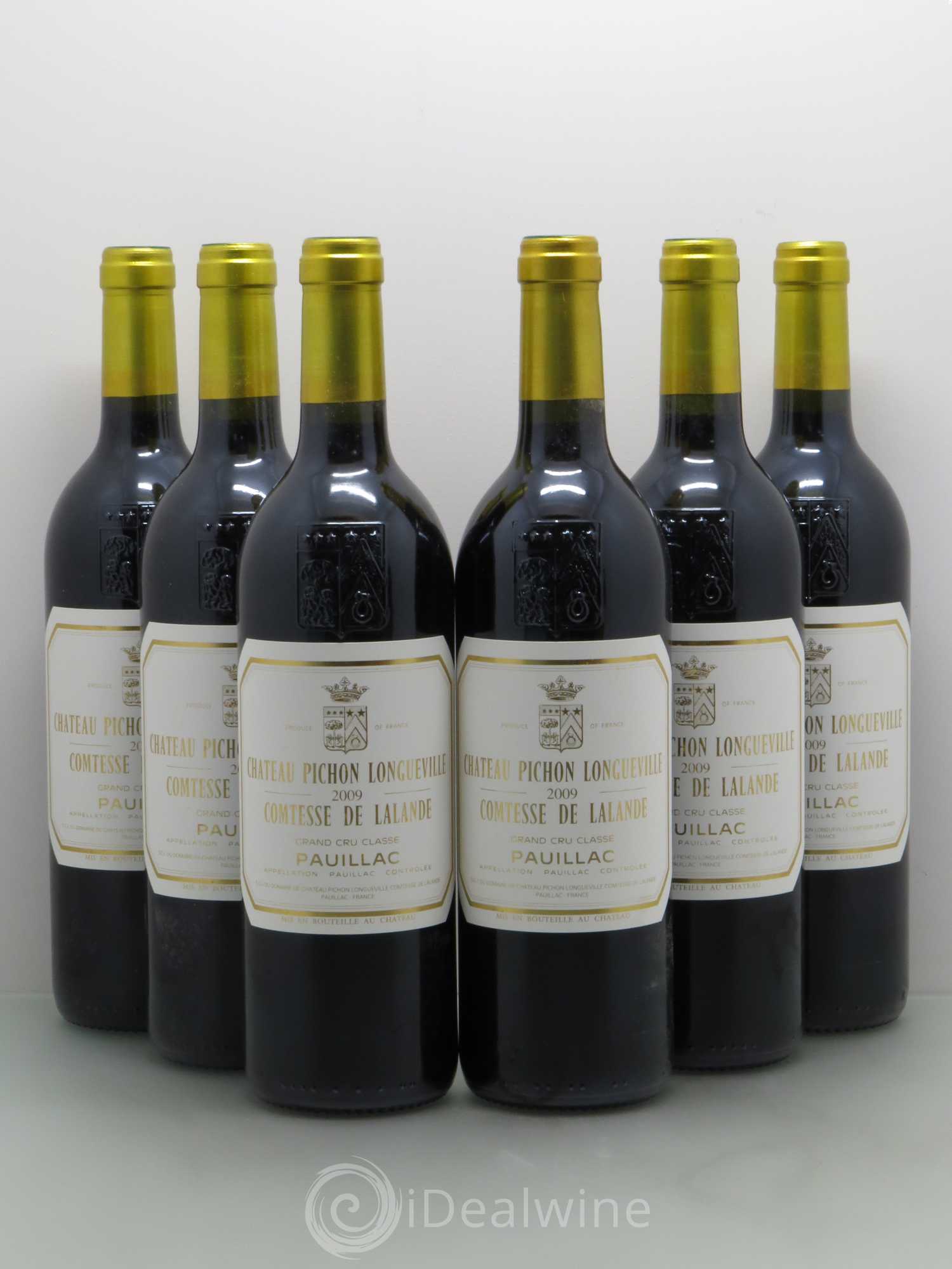 Château Pichon Longueville Comtesse de Lalande 2ème Grand Cru Classé 2009 - Lot de 6 bouteilles - 0