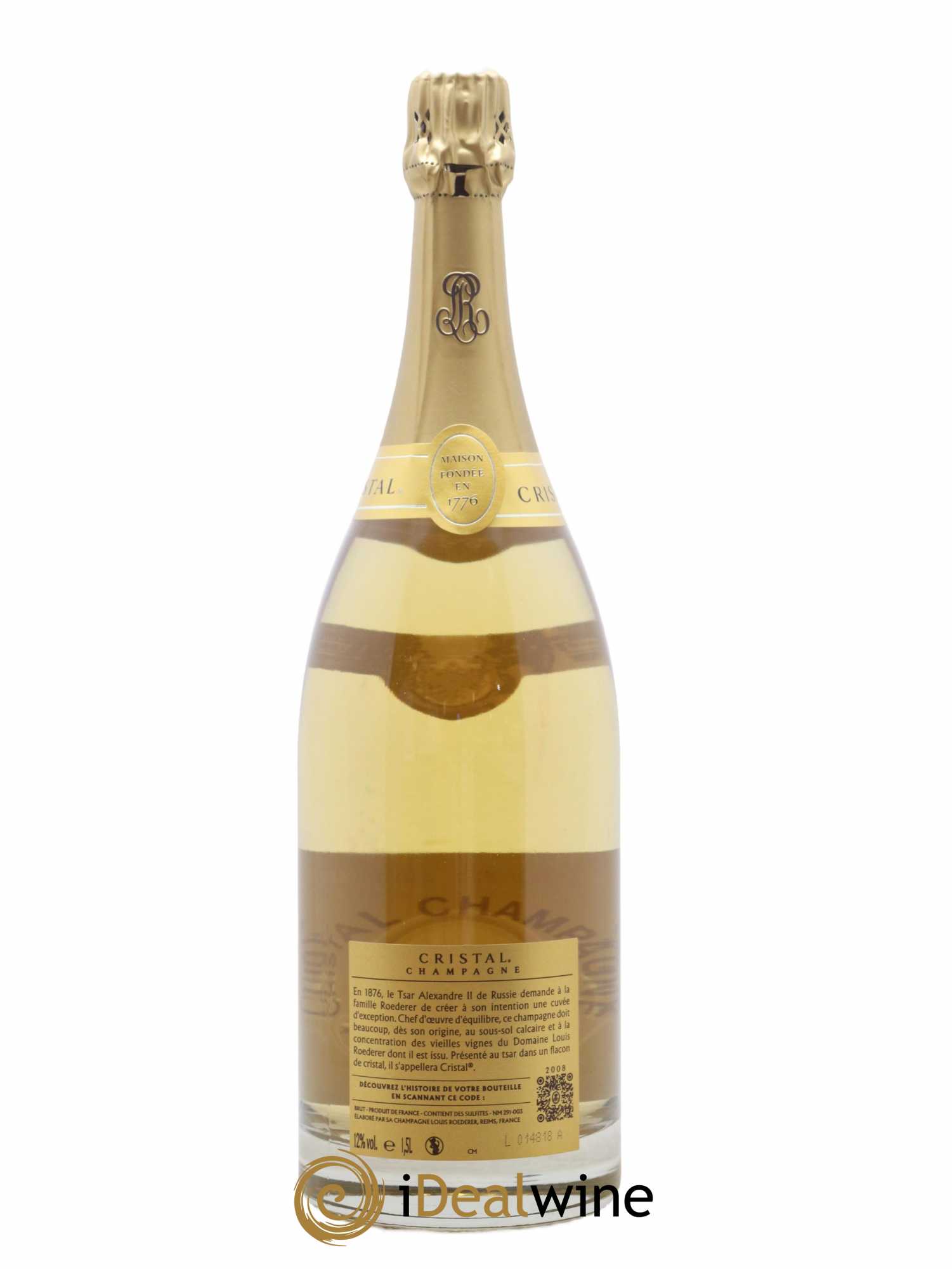 Cristal Louis Roederer 2008 - Lot de 1 magnum - 2