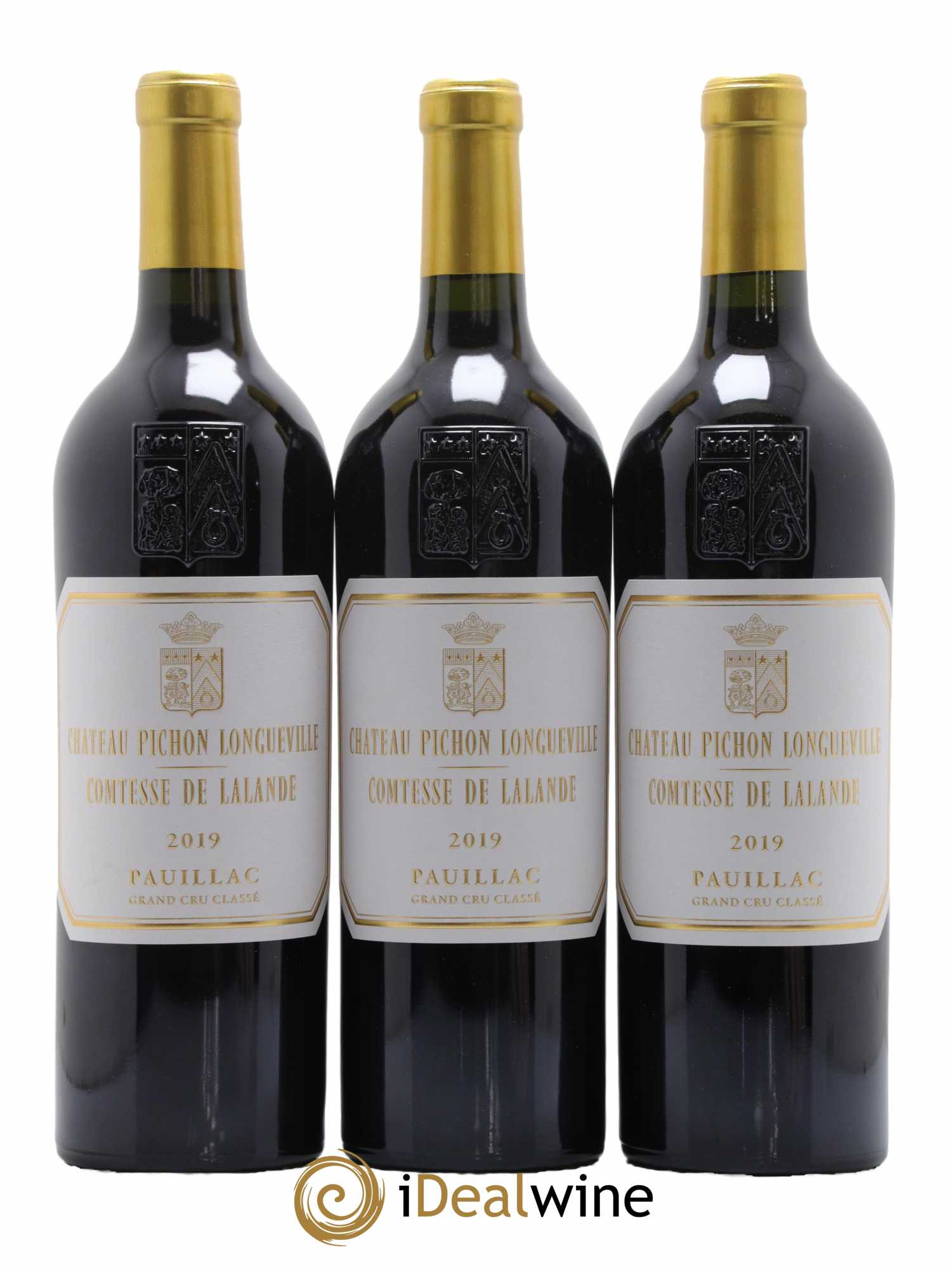 Château Pichon Longueville Comtesse de Lalande 2ème Grand Cru Classé 2019 - Lot de 3 bouteilles - 0