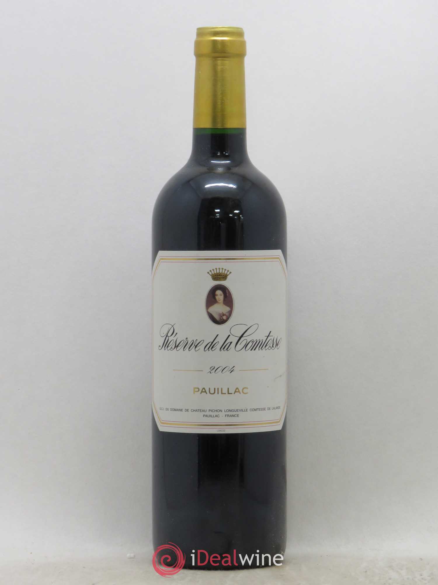 Réserve de la Comtesse Second Vin 2004 - Lot de 1 bouteille - 0