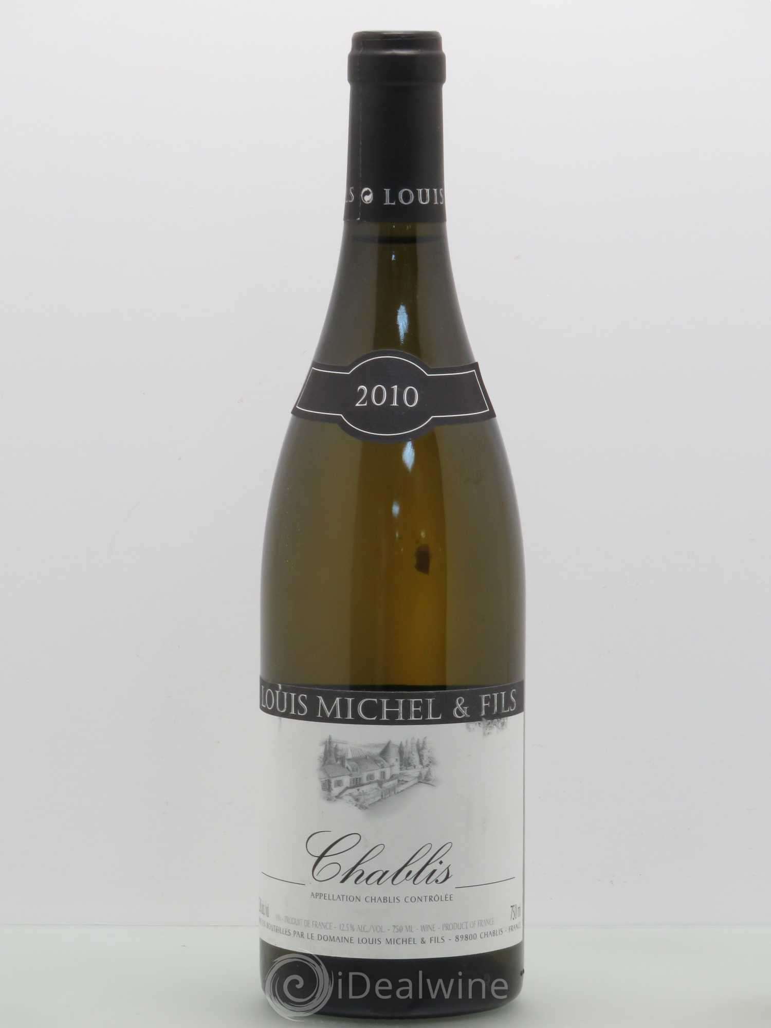Chablis Louis Michel et Fils 2010 - Lot de 1 bouteille - 0