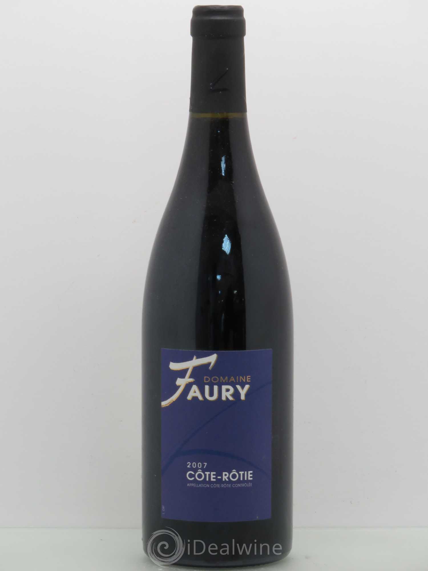 Côte-Rôtie Domaine Faury 2007 - Posten von 1 Flasche - 0