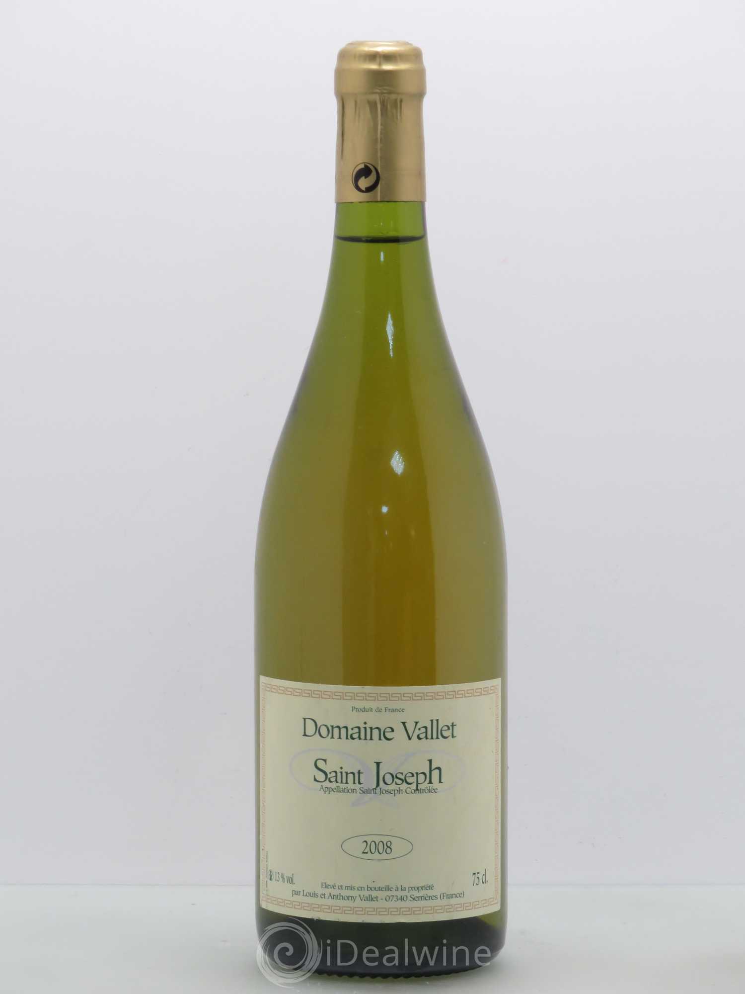 Saint-Joseph Domaine Vallet 2008 - Posten von 1 Flasche - 0
