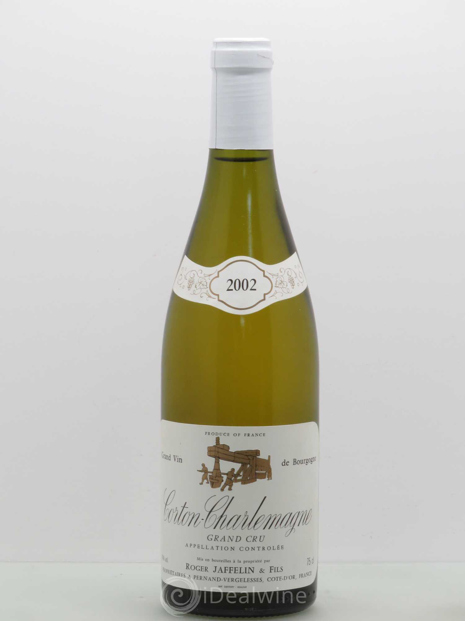 Corton-Charlemagne Grand Cru Roger Jaffelin 2002 - Posten von 1 Flasche - 0
