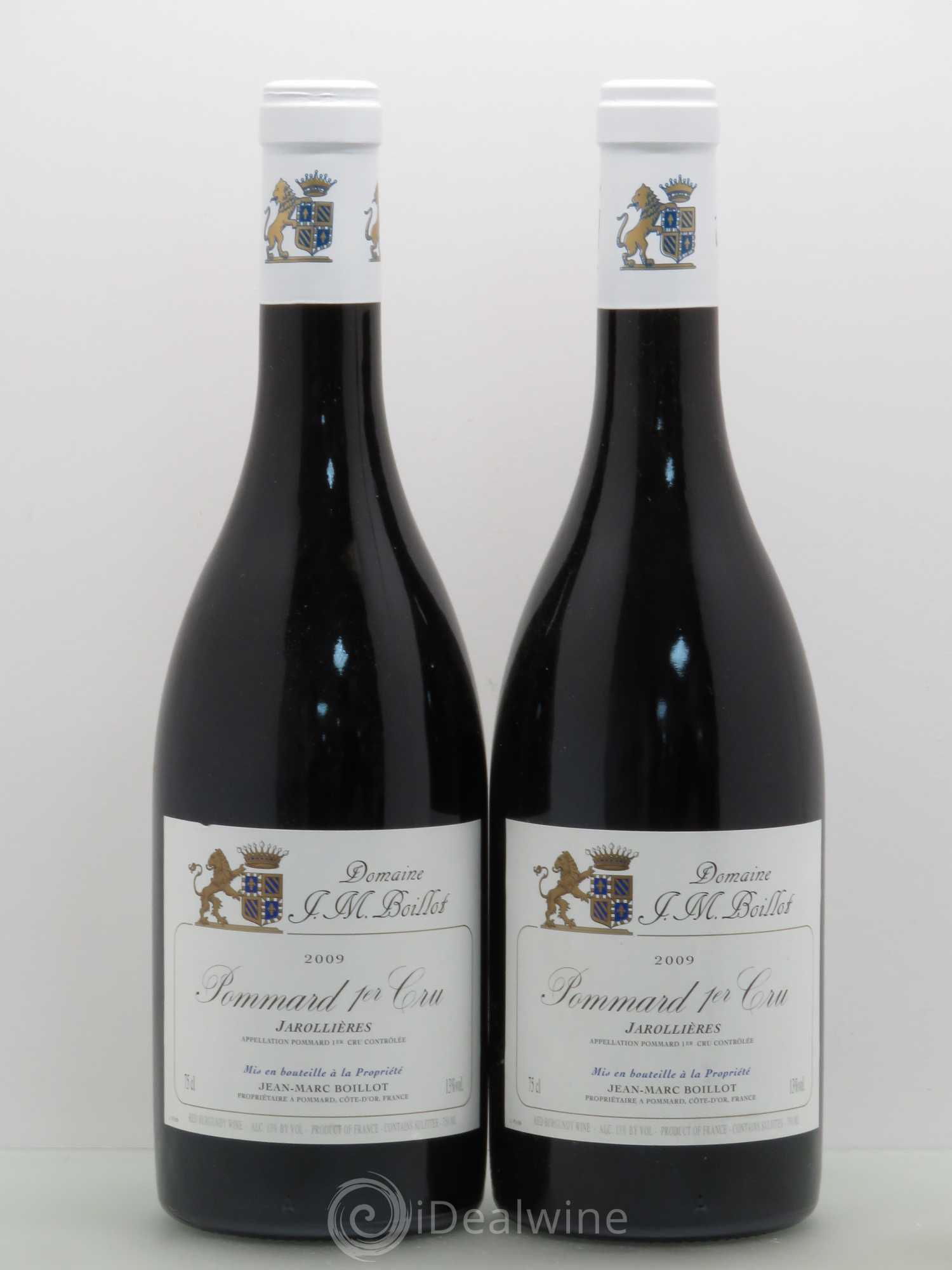 Pommard 1er Cru Jarolières - JM Boillot 2009 - Posten von 2 Flaschen - 0