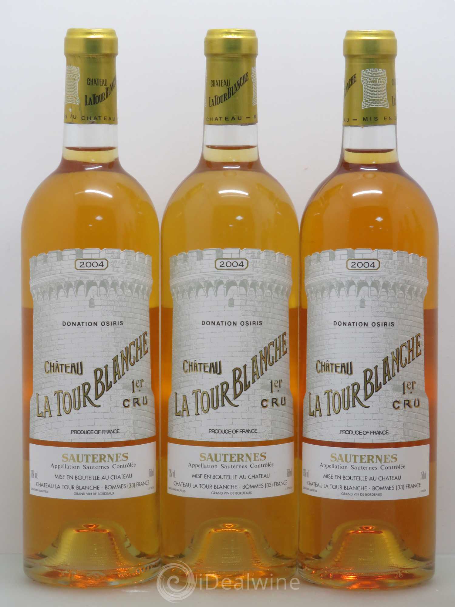 Château la Tour Blanche 1er Grand Cru Classé 2004 - Lotto di 6 bottiglie - 1