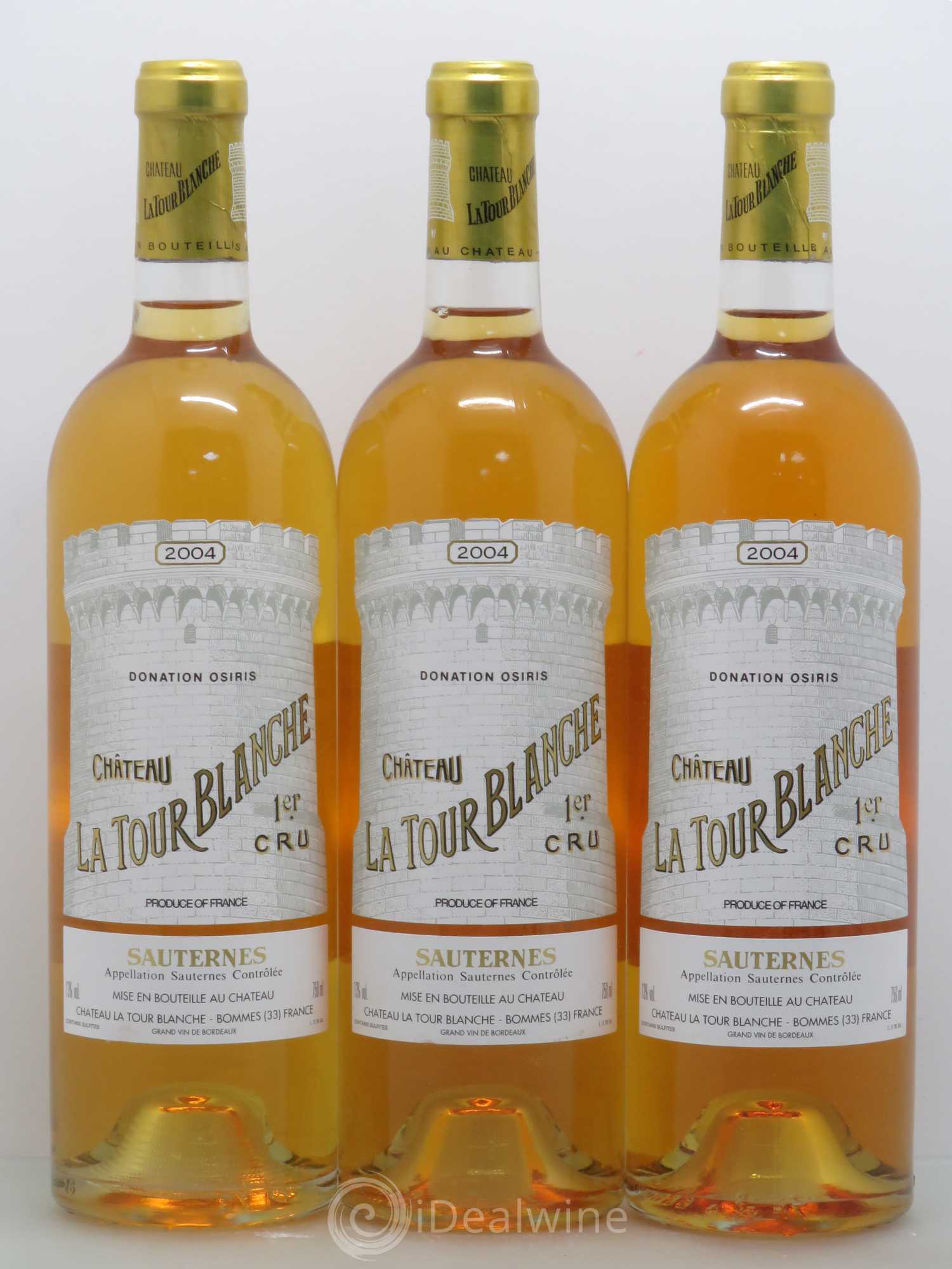 Château la Tour Blanche 1er Grand Cru Classé 2004 - Lotto di 6 bottiglie - 2