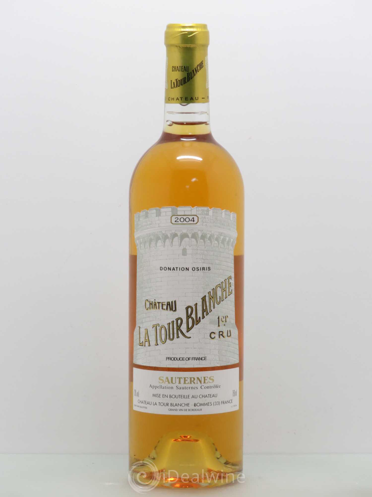 Château la Tour Blanche 1er Grand Cru Classé 2004 - Lot de 1 bouteille - 0