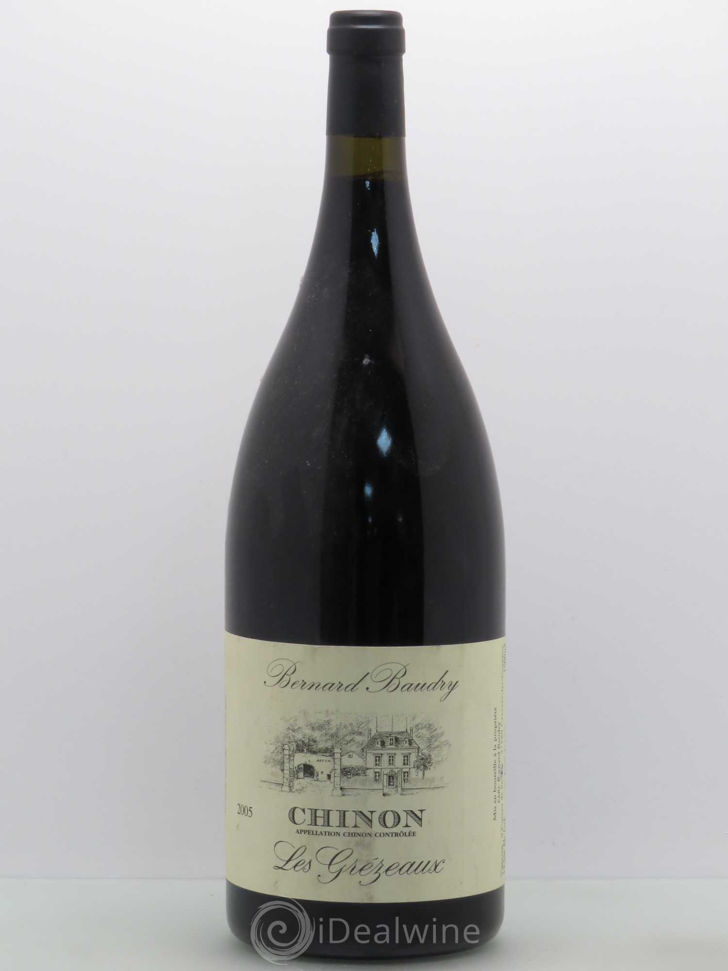 Chinon Les Grézeaux Bernard Baudry 2005 - Lot de 1 magnum - 0