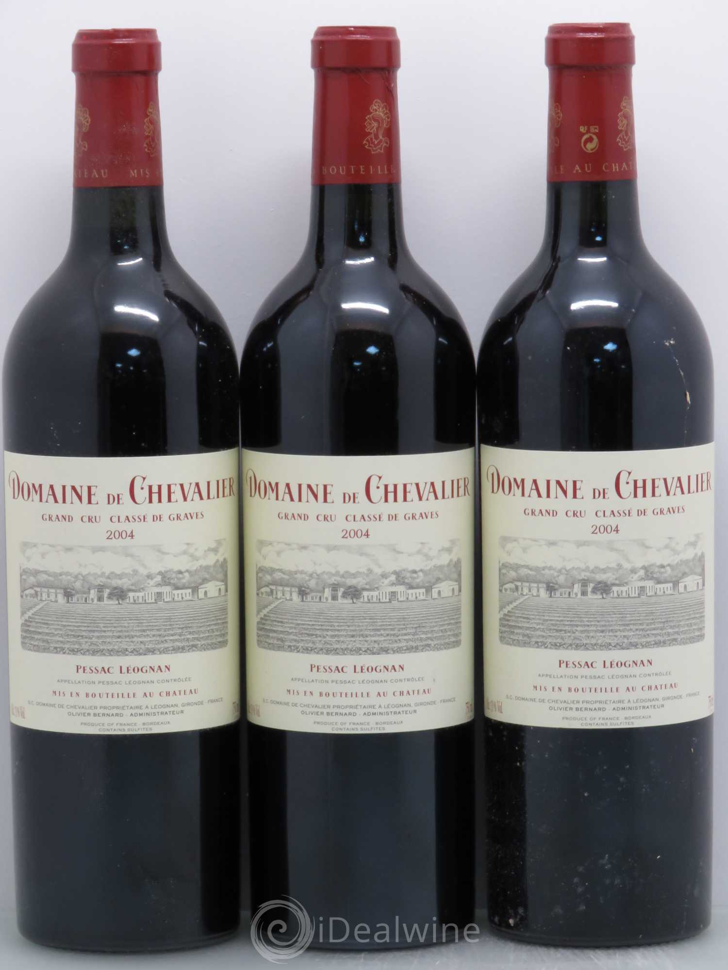 Domaine de Chevalier Cru Classé de Graves 2004 - Lot de 6 bouteilles - 1