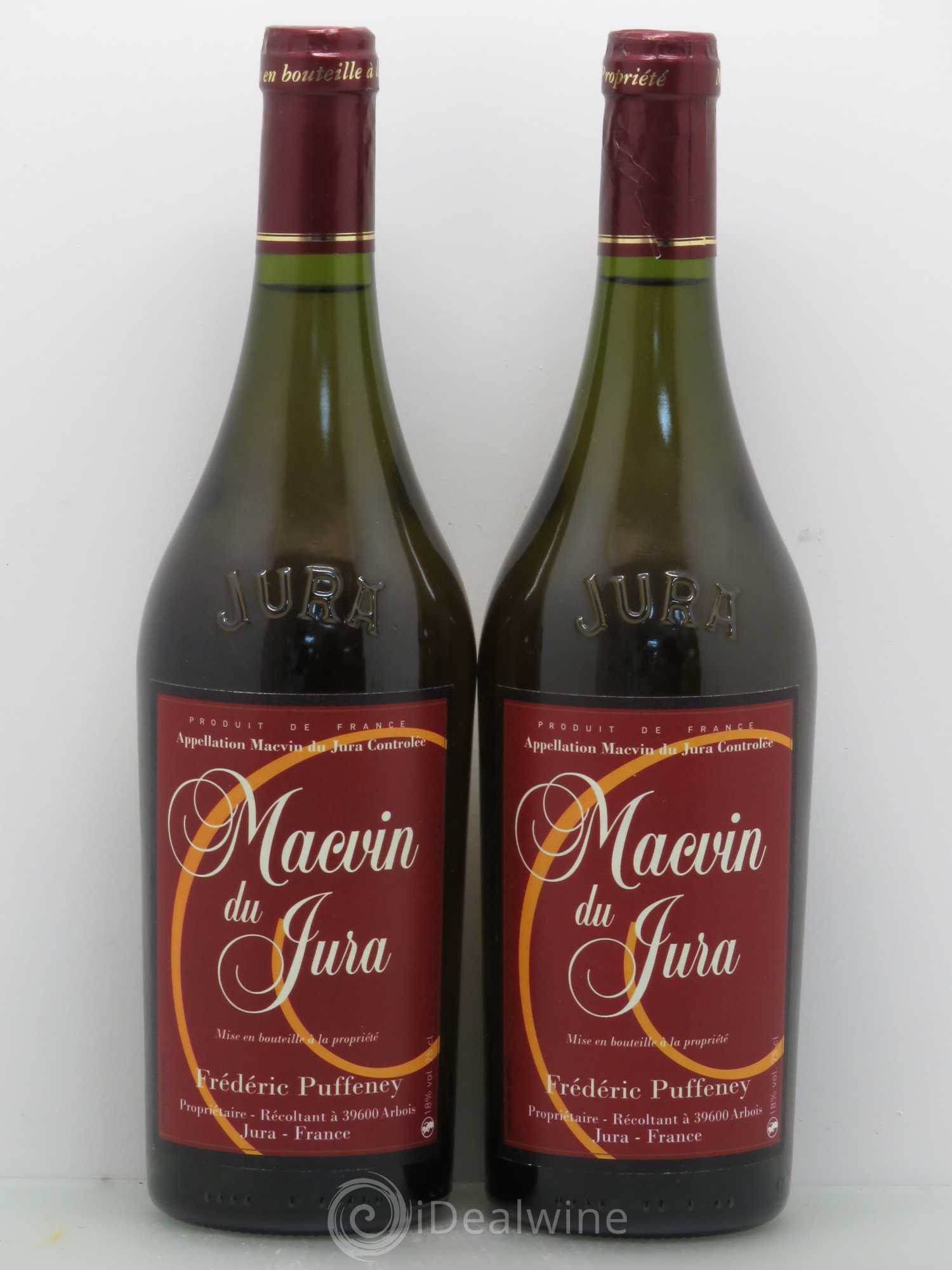 Côtes du Jura Macvin Macvin du Jura - Puffeney - Posten von 2 Flaschen - 0