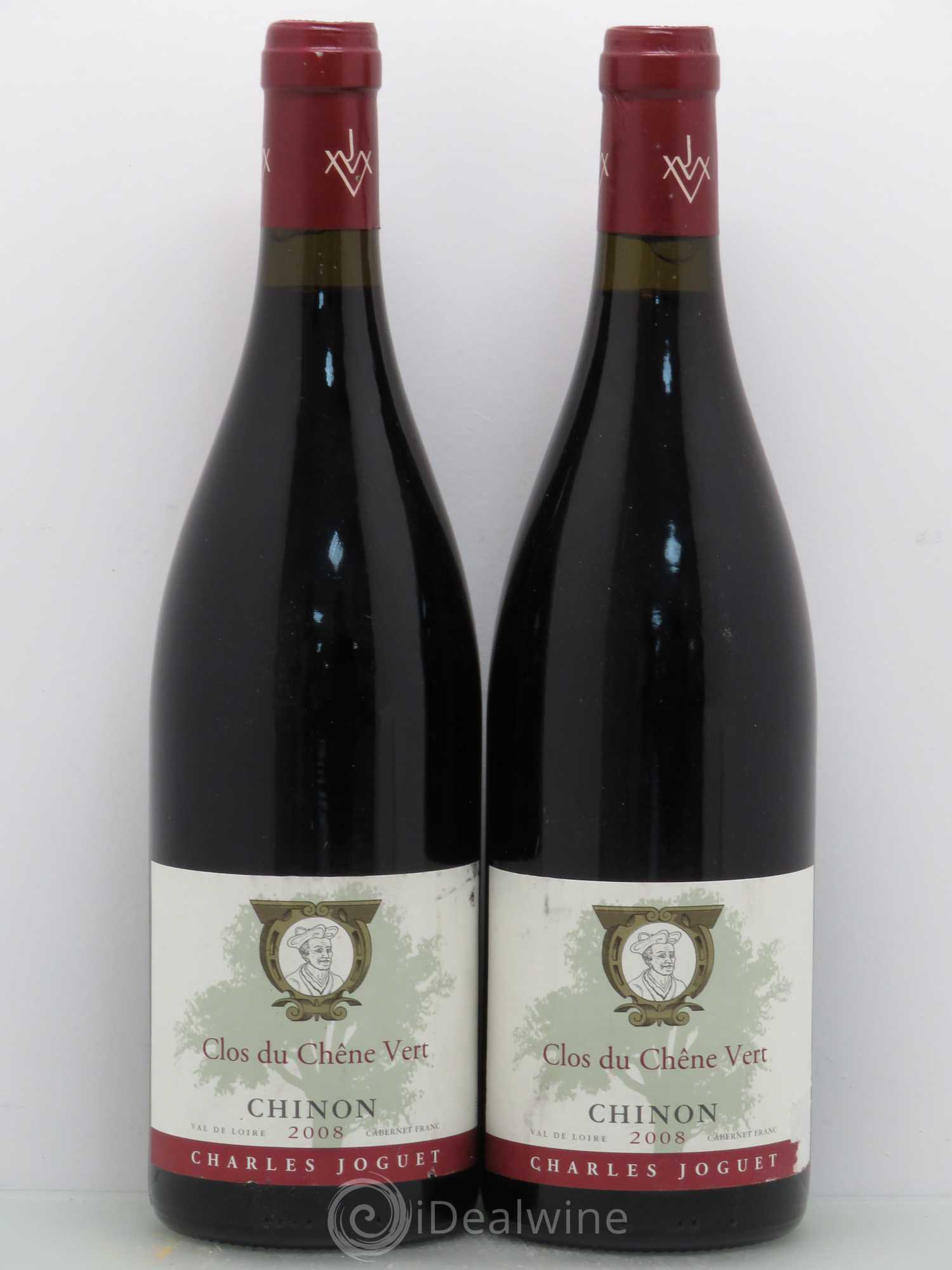 Chinon Clos du Chêne Vert Charles Joguet 2008 - Lot de 5 bouteilles - 2
