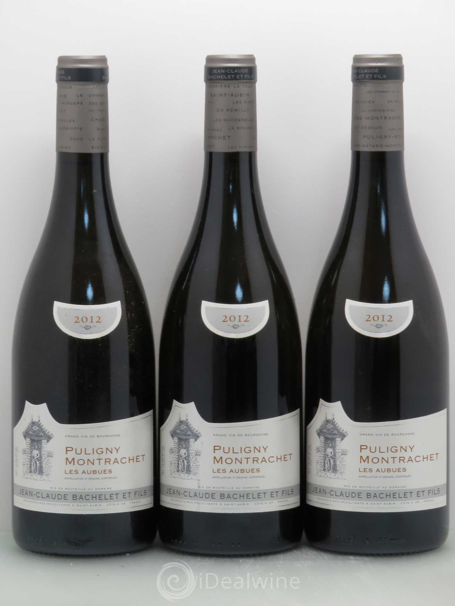 Puligny-Montrachet Les Aubues - Jean Claude Bachelet 2012 - Posten von 3 Flaschen - 0