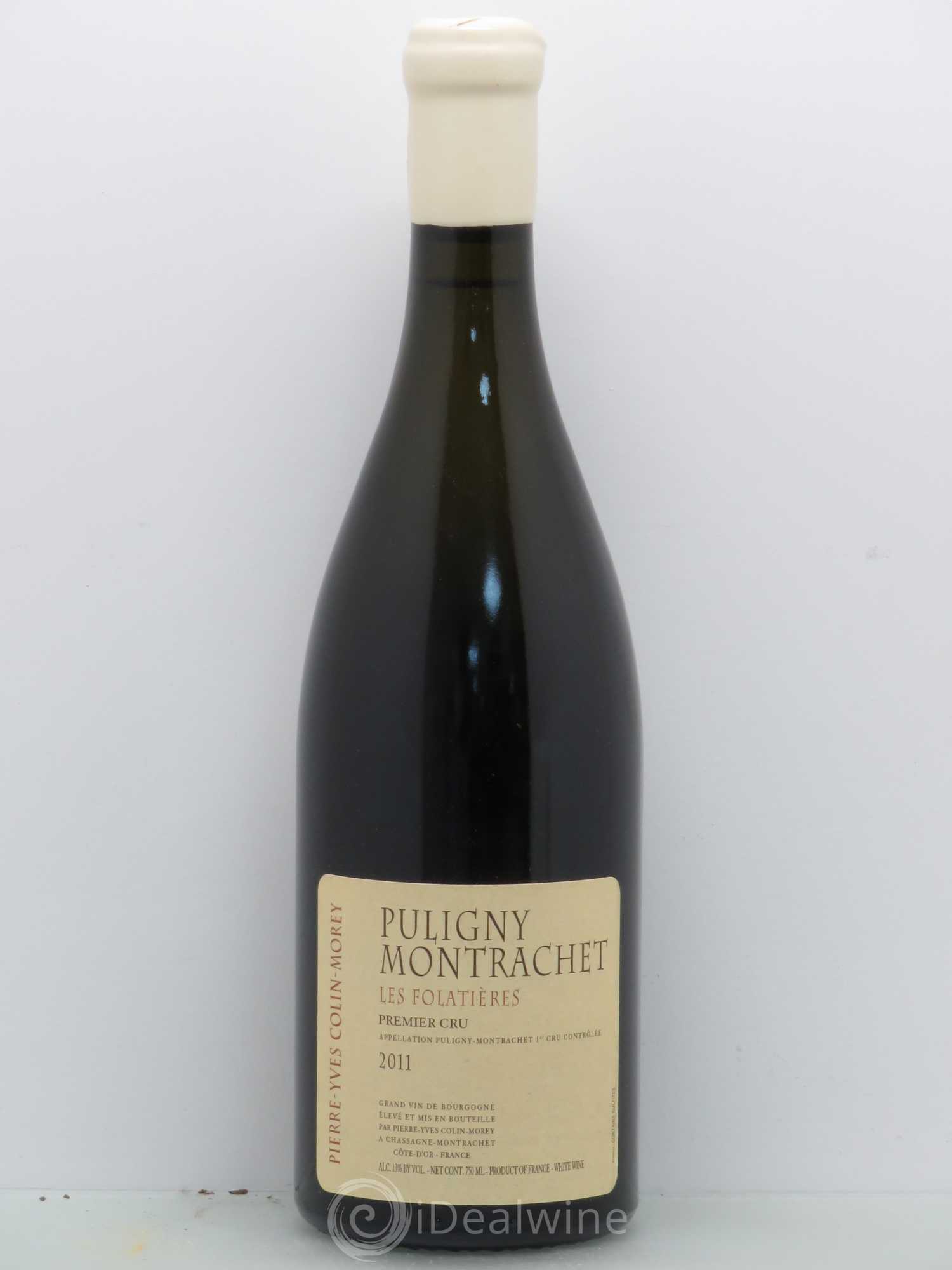 Puligny-Montrachet 1er Cru Les Folatières - Pierre Yves Colin Morey 2011 - Posten von 1 Flasche - 0