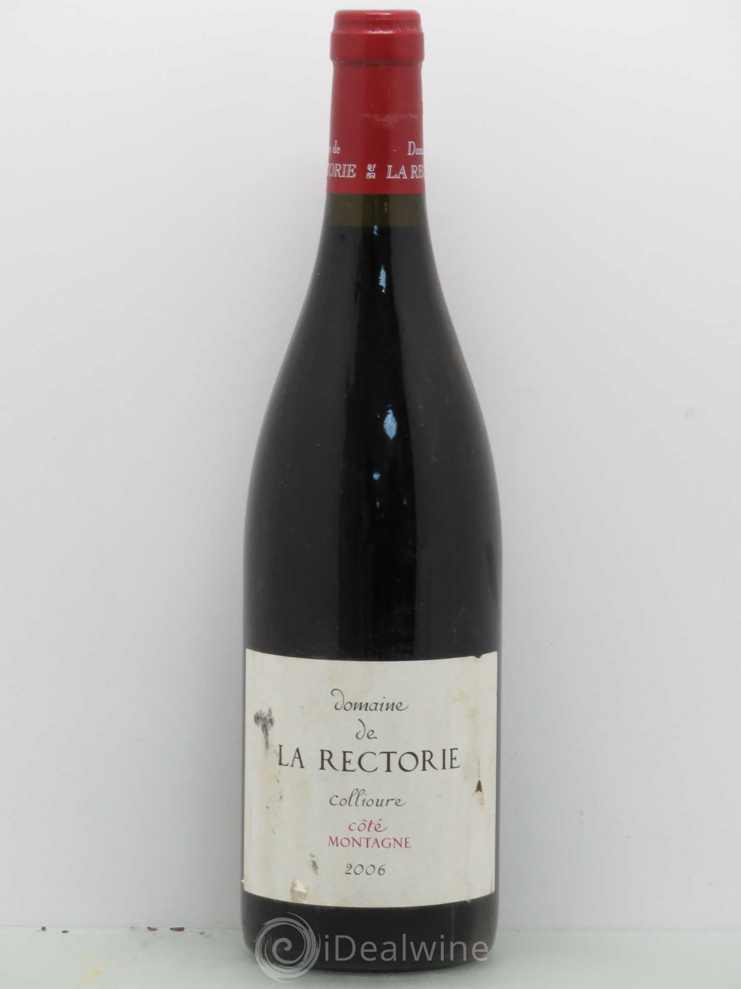 Collioure Domaine de la Rectorie Côté Montagne 2006 - Posten von 1 Flasche - 0