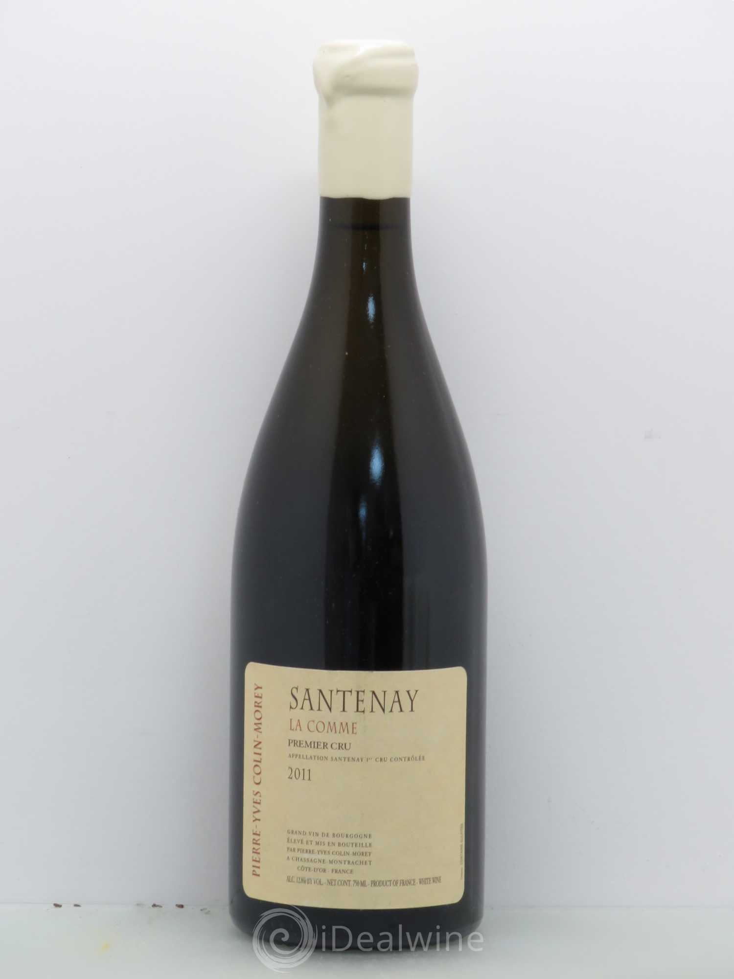 Santenay 1er Cru La Comme Pierre-Yves Colin Morey 2011 - Lot de 1 bouteille - 0