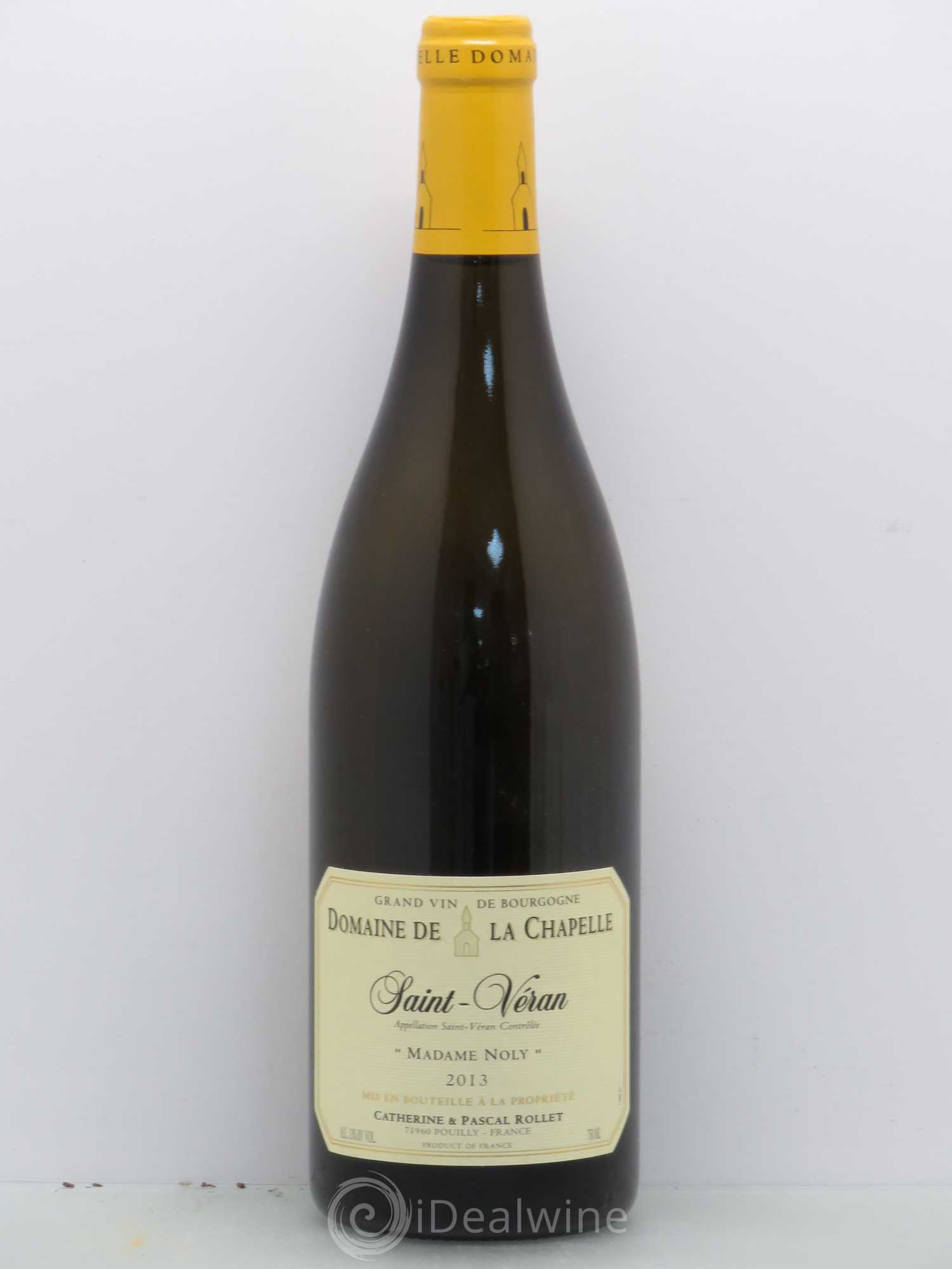 Saint-Véran Madame Noly - Domaine de la Chapelle (sans prix de réserve) 2013 - Posten von 1 Flasche - 0