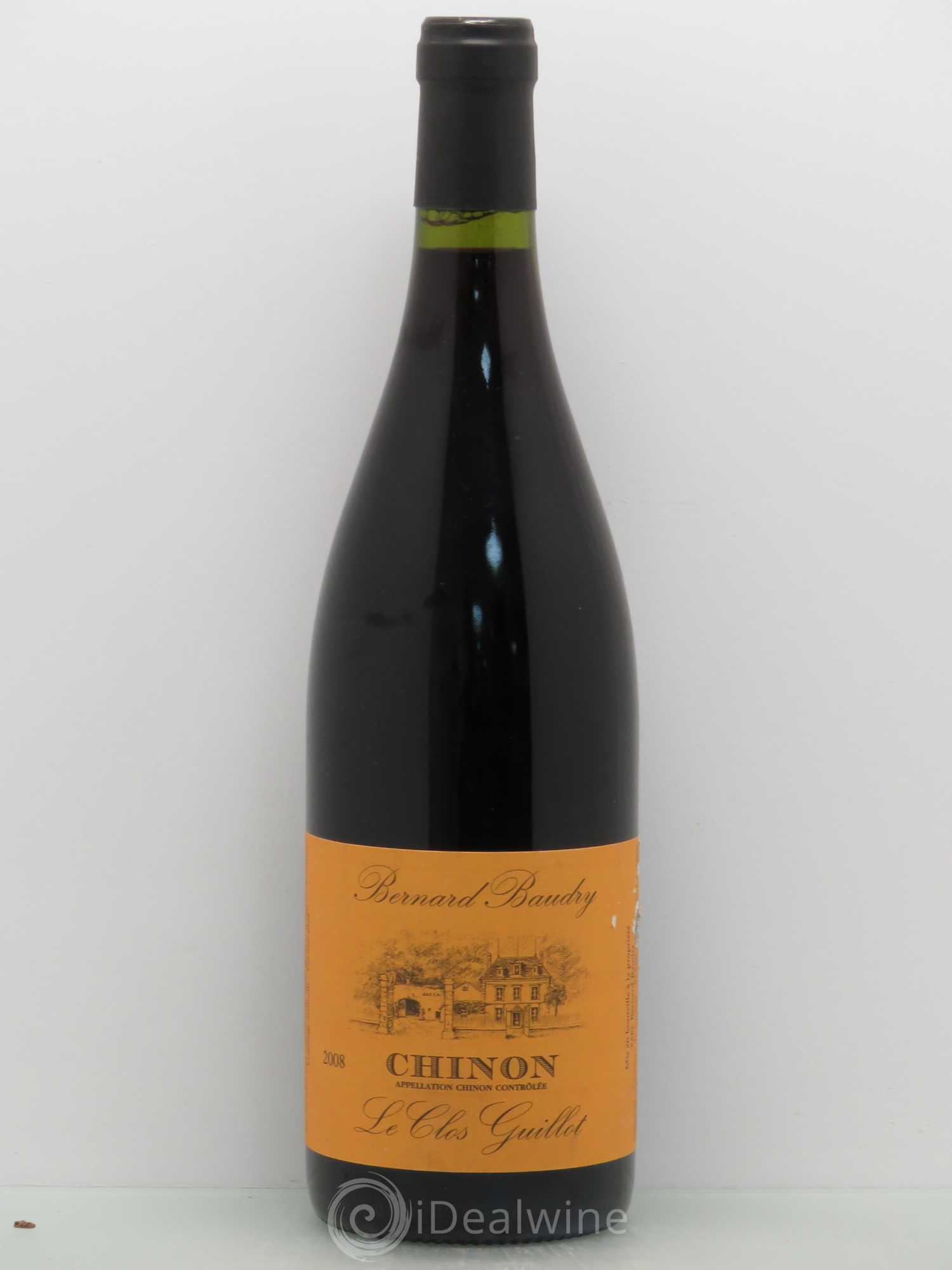 Chinon Le Clos Guillot Bernard Baudry 2008 - Lot de 1 bouteille - 0