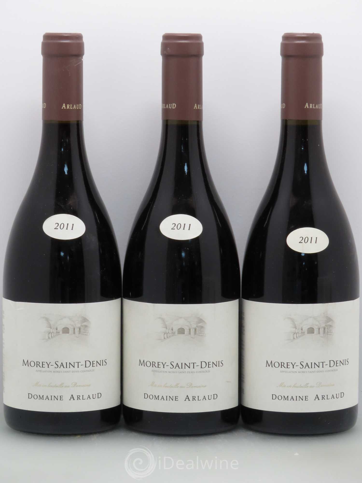 Morey-Saint-Denis Arlaud 2011 - Lot de 3 bouteilles - 0
