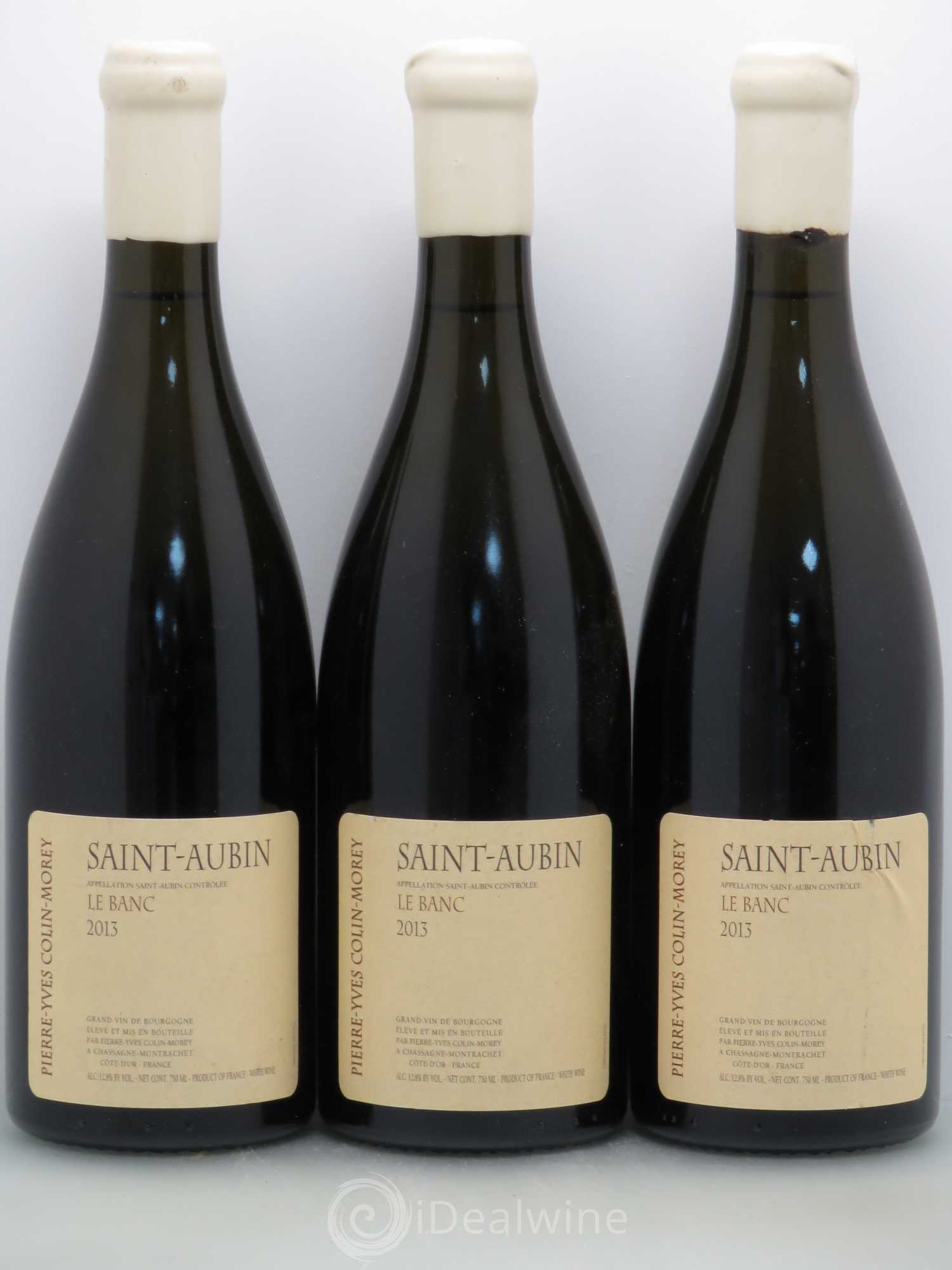 Saint-Aubin Le Banc - Pierre Yves Colin Morey 2013 - Posten von 5 Flaschen - 1