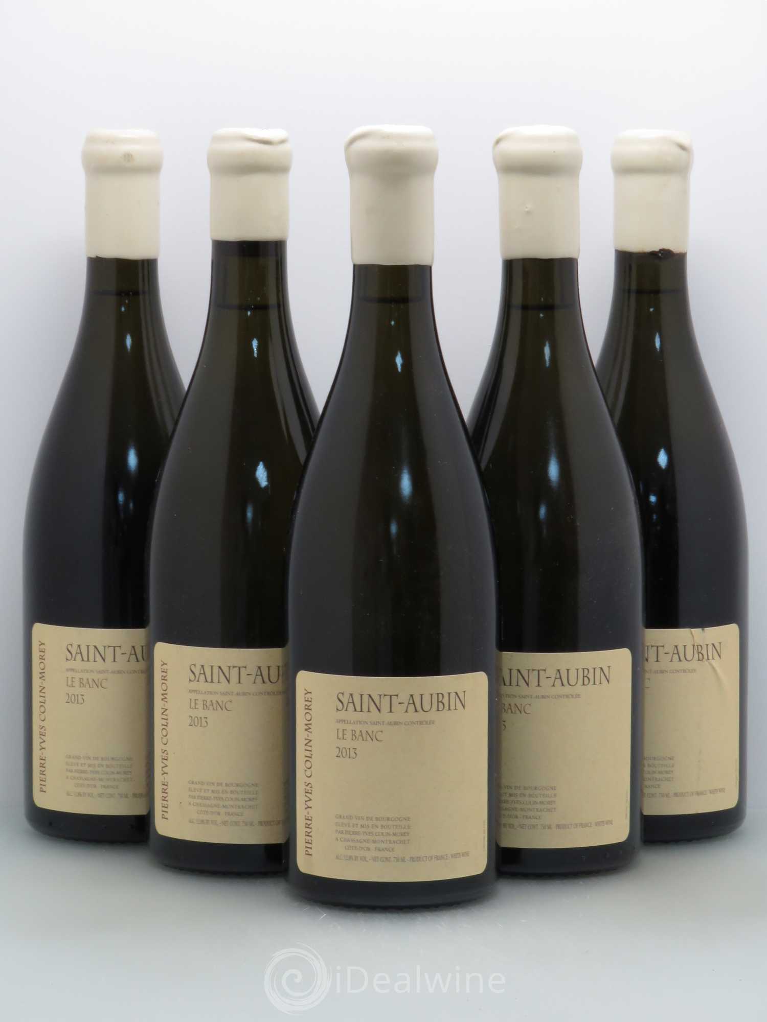 Saint-Aubin Le Banc - Pierre Yves Colin Morey 2013 - Posten von 5 Flaschen - 0