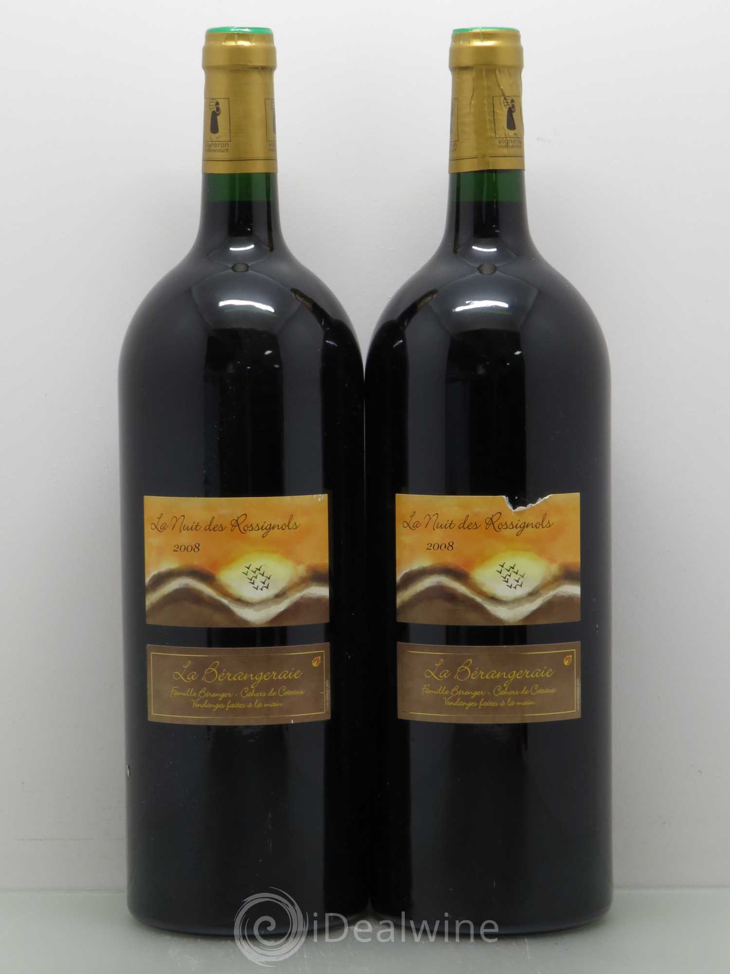 Cahors La Nuit des Rossignols - La Bérangeraie 2008 - Posten von 2 Magnum - 0