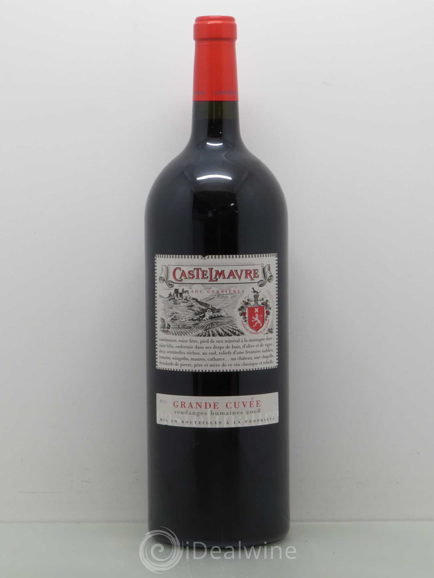 Corbières Castelmaure grande cuvée 2008 - Posten von 1 Magnum - 0