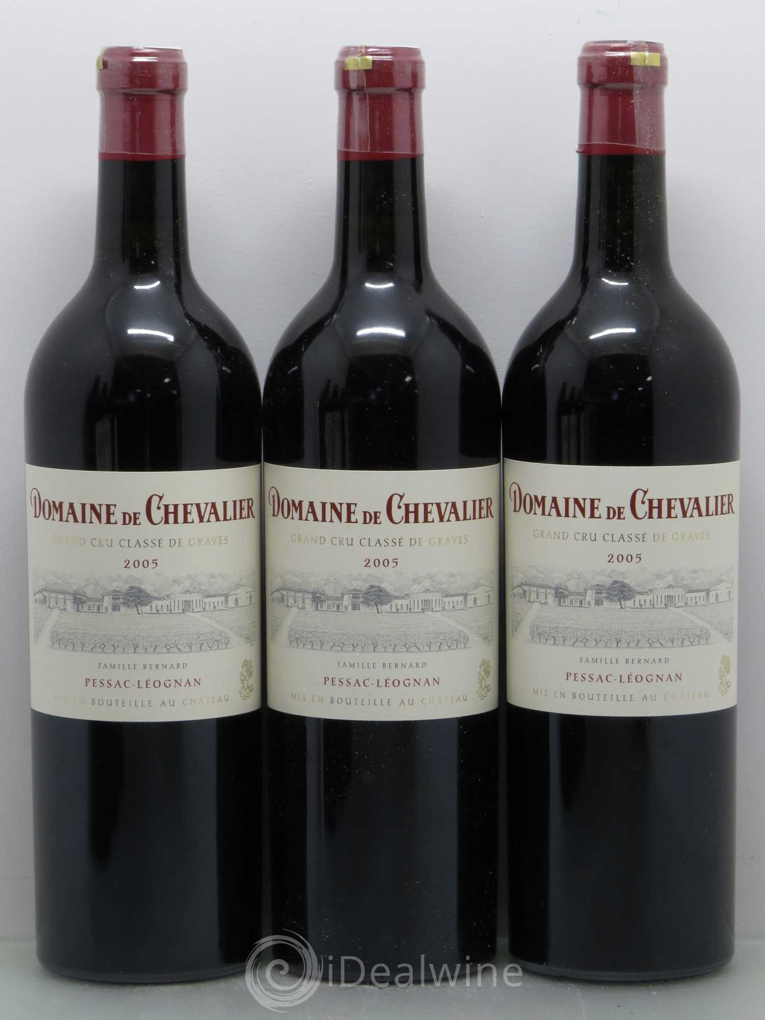 Domaine de Chevalier Cru Classé de Graves 2005 - Lot de 6 bouteilles - 1