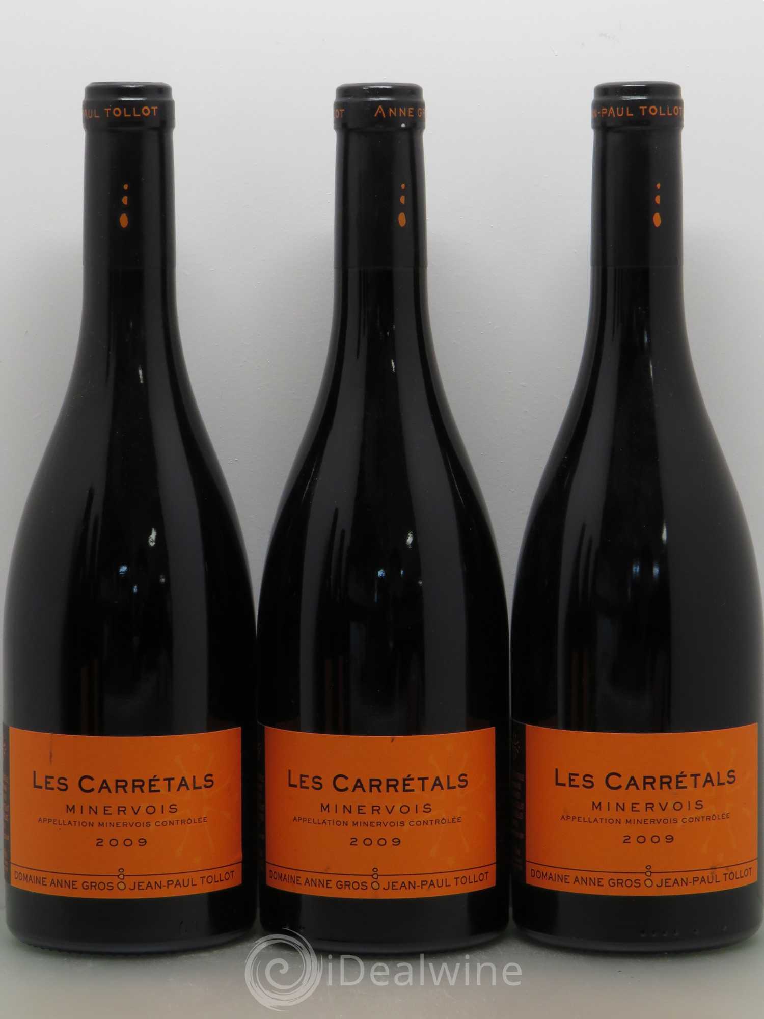 Minervois Les Carrétals Anne Gros et J.P Tollot 2009 - Posten von 6 Flaschen - 1