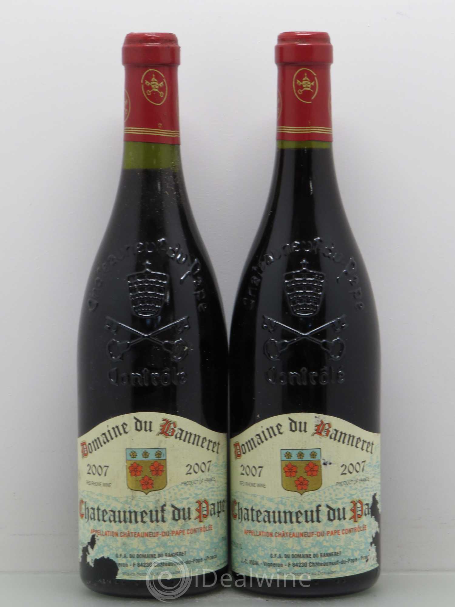 Châteauneuf-du-Pape 2007 - Posten von 2 Flaschen - 0