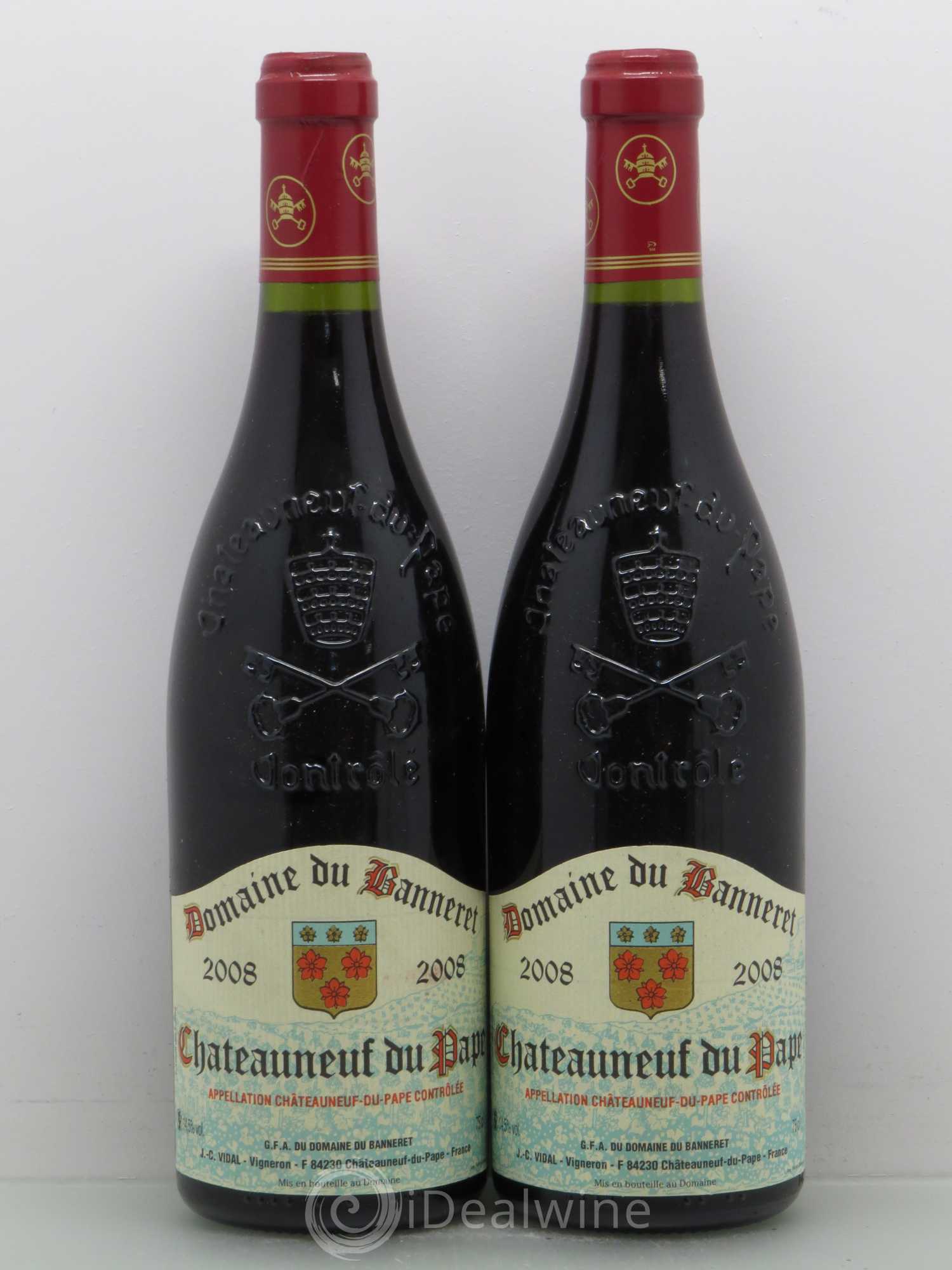Châteauneuf-du-Pape 2008 - Posten von 2 Flaschen - 0