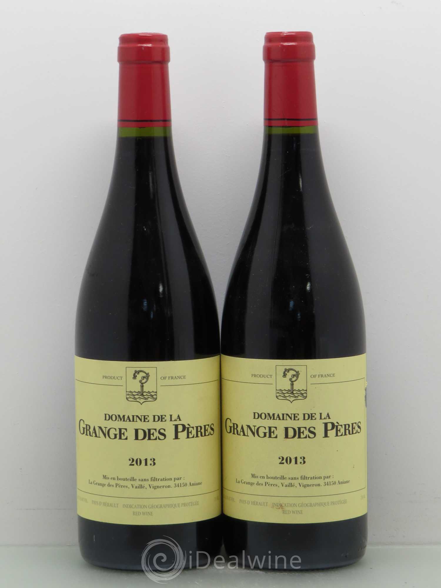 Pays d'Hérault Grange des Pères Laurent Vaillé 2013 - Lot de 2 bouteilles - 0