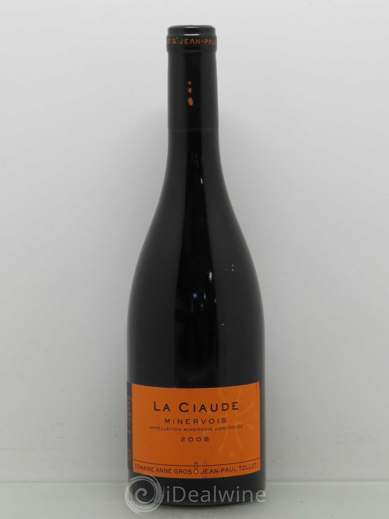 Minervois La Ciaude Anne Gros 2008 - Posten von 1 Flasche - 0