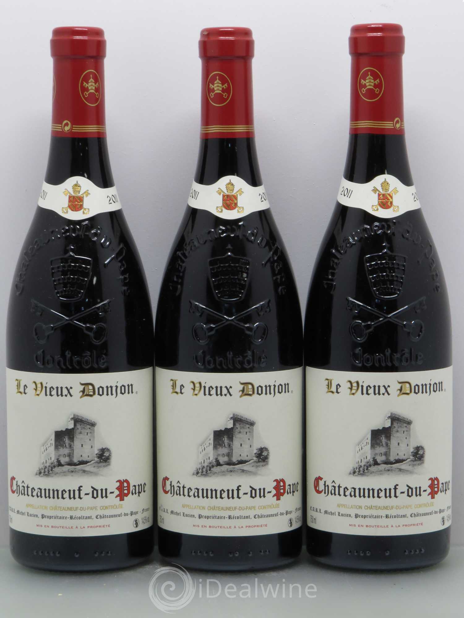 Châteauneuf-du-Pape Le Vieux Donjon Michel Lucien 2011 - Lot de 6 bouteilles - 2