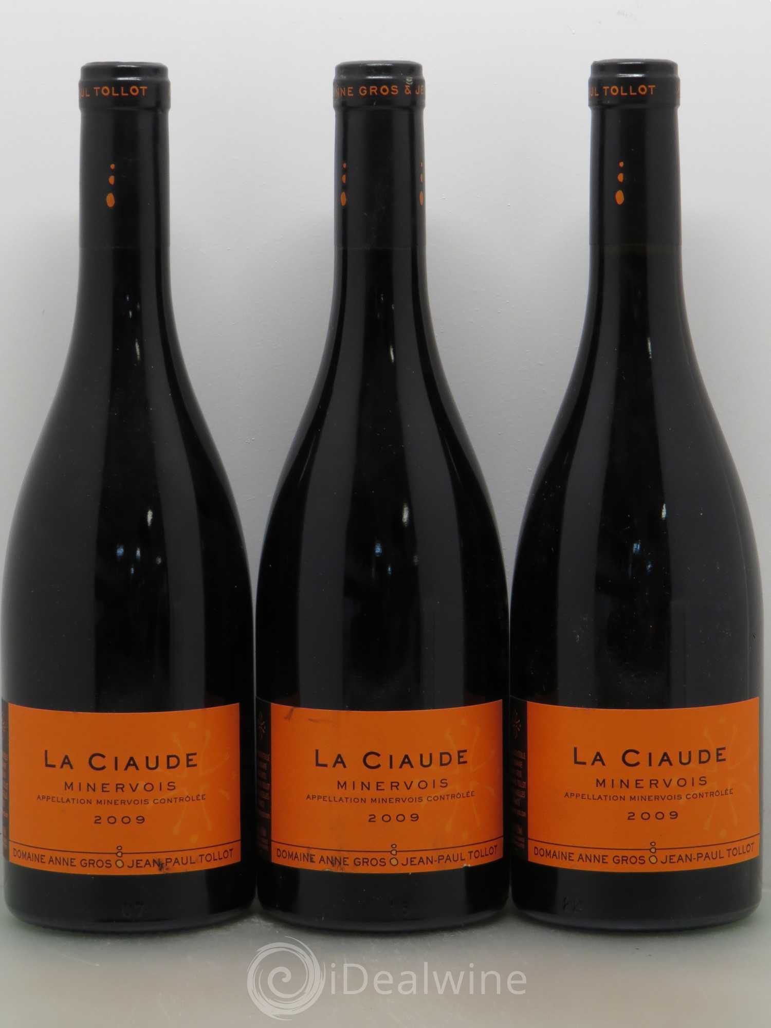 Minervois La Ciaude Anne Gros 2009 - Posten von 6 Flaschen - 2