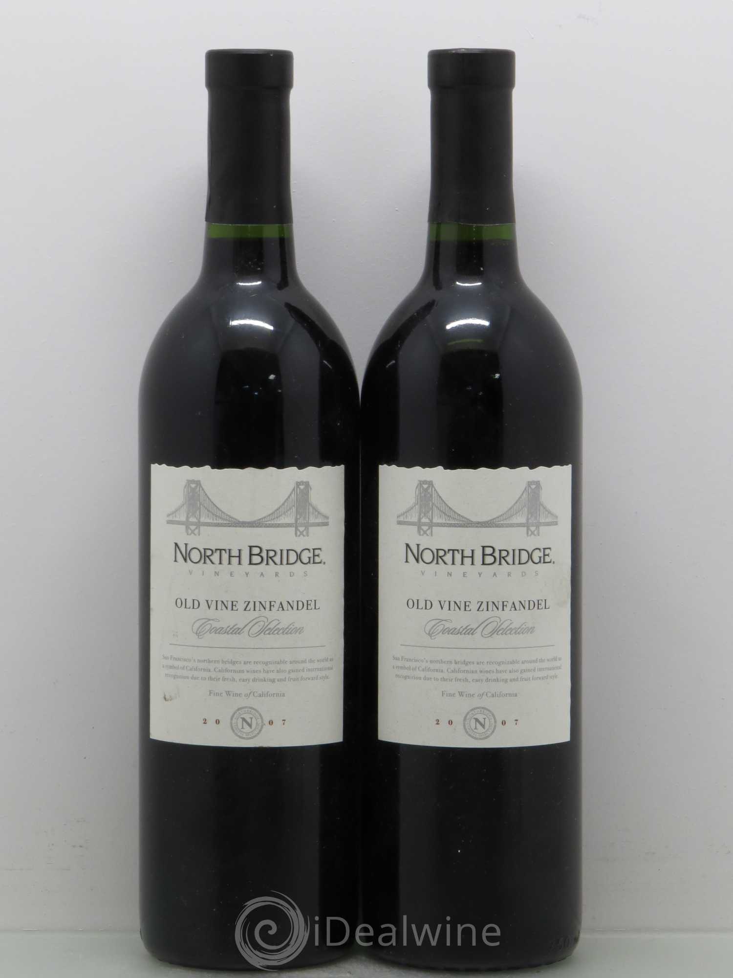 Divers Zinfandel North Bridge 2007 - Posten von 2 Flaschen - 0