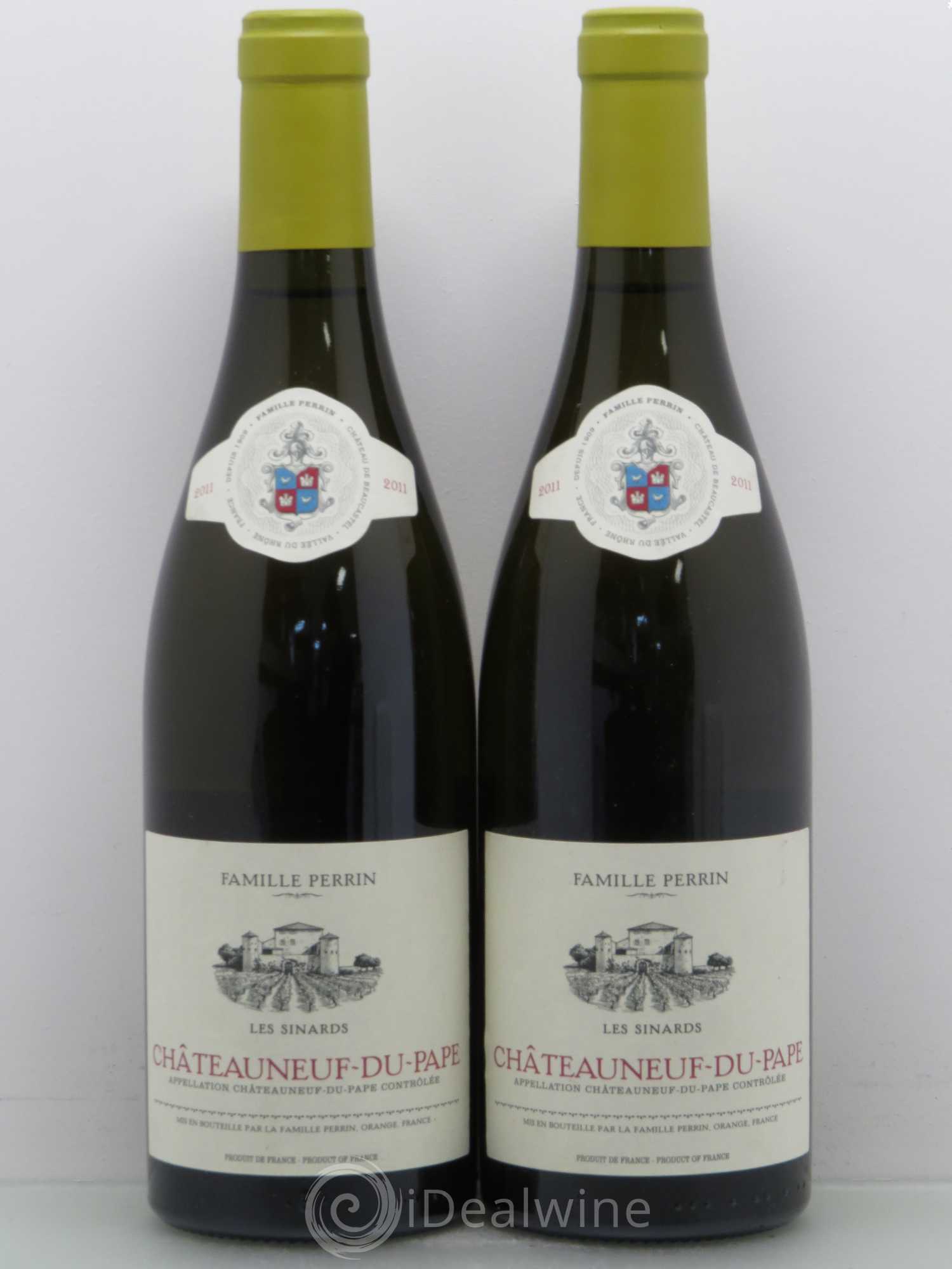 Châteauneuf-du-Pape Les Sinards 2011 - Posten von 2 Flaschen - 0